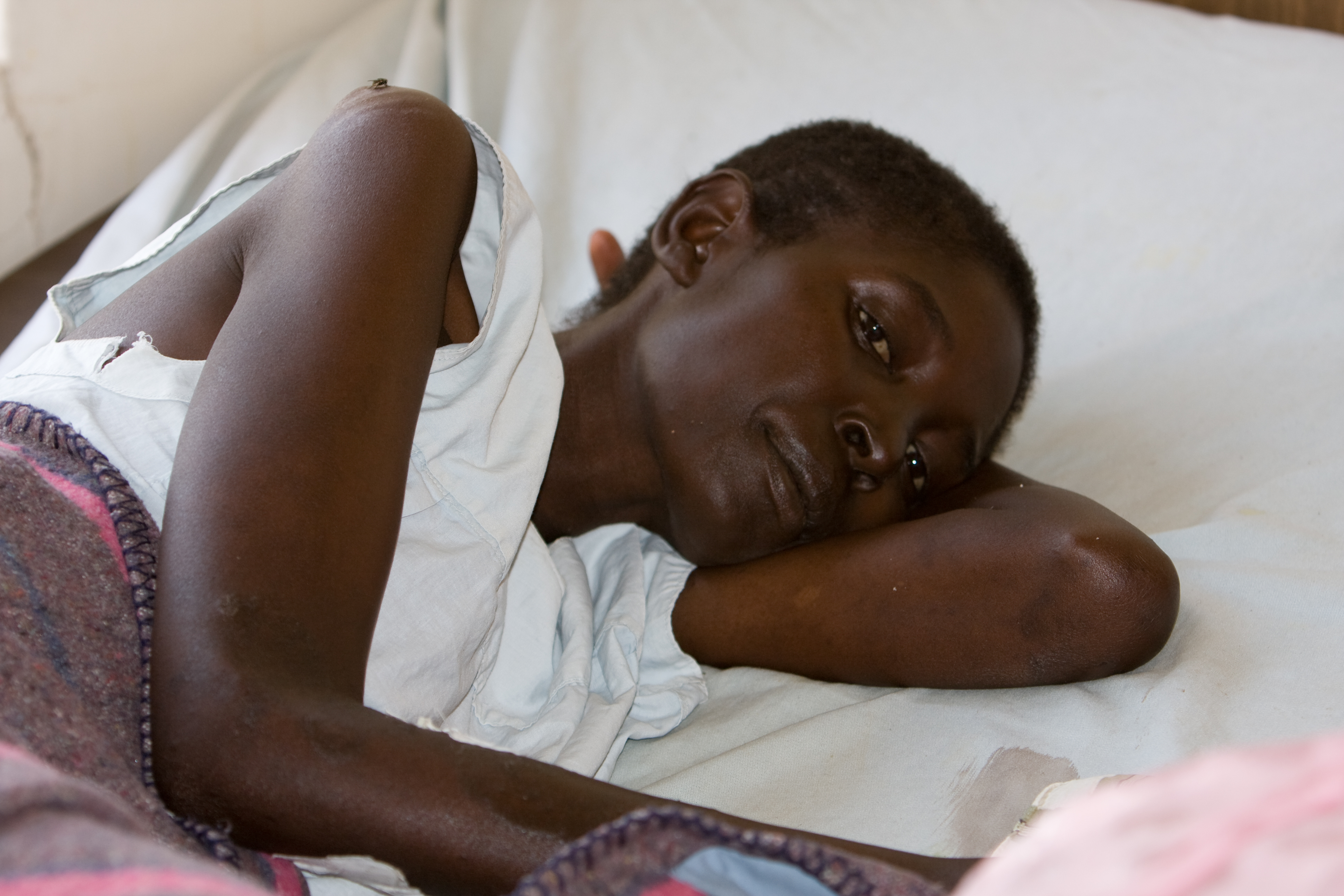 HIV/AIDS Patient in Hospital in Africa