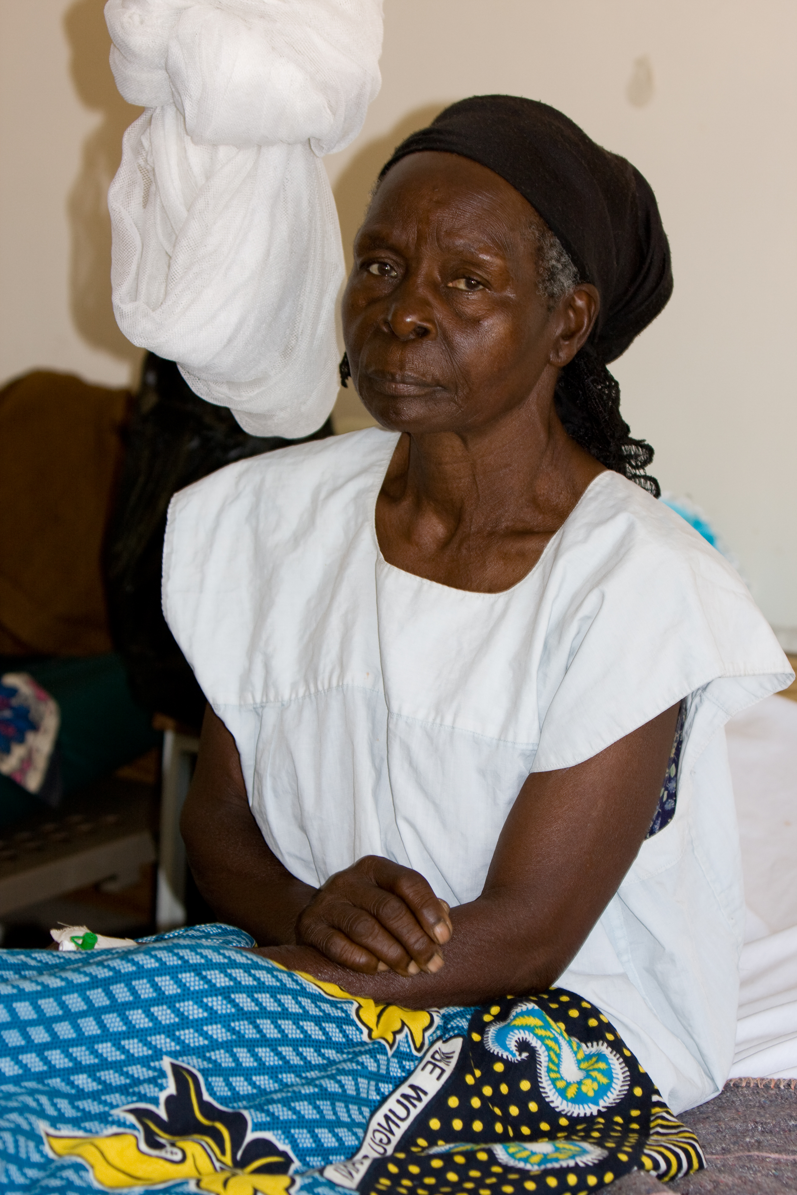 HIV/AIDS Patient in Hospital in Africa