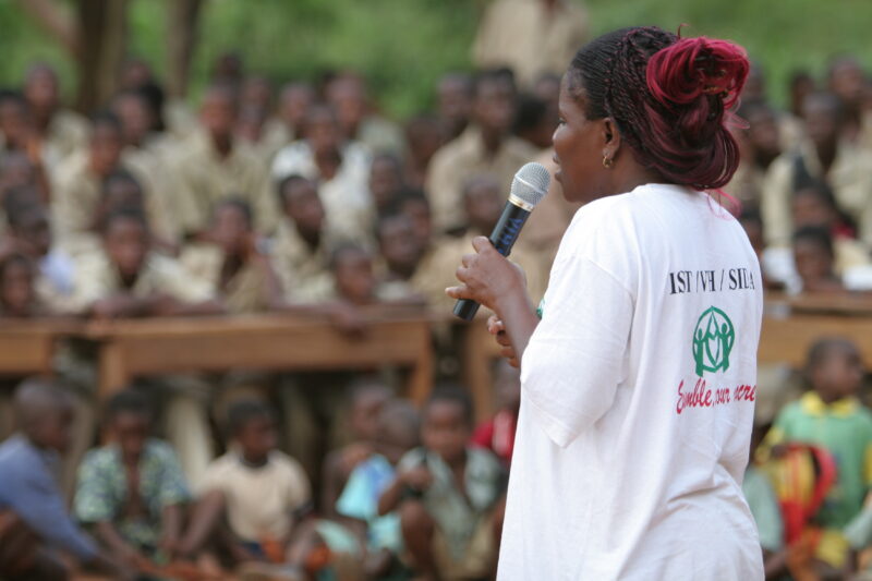 HIV/AIDS Awareness Education in Togo — AIDS Education to schools in Africa — Togo, Africa, West Africa, children, poor