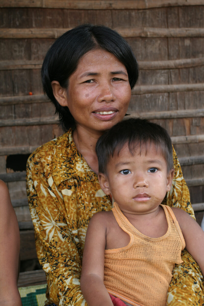 Baby in Cambodia — Baby growing up in poverty in rural Cambodia. — Cambodia, Khmer, babies, Children, child
