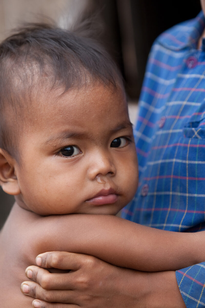 Baby in Cambodia — Baby growing up in poverty in rural Cambodia. — Cambodia, Khmer, babies, Children, child