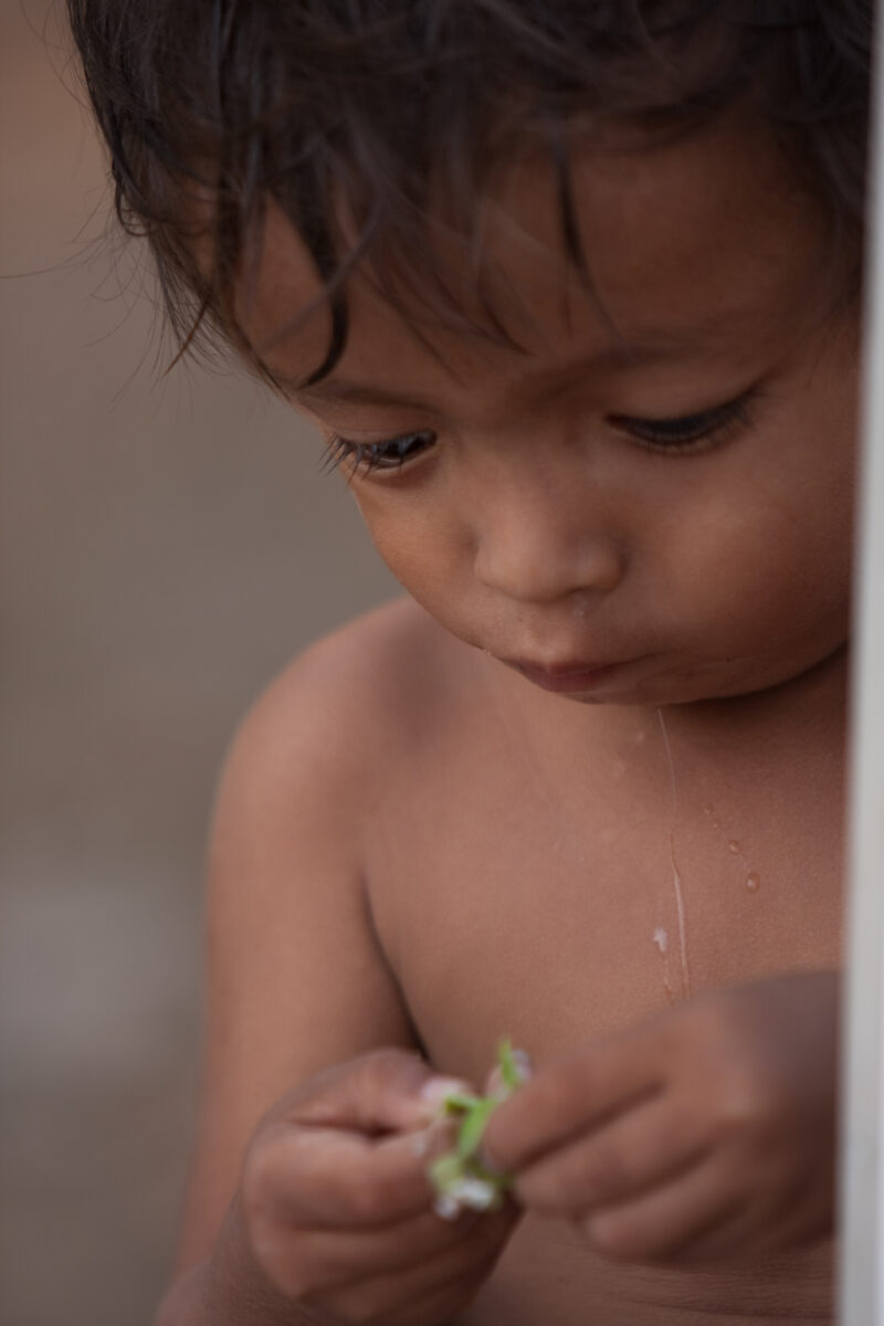 Baby in Cambodia — Baby growing up in poverty in rural Cambodia. — Cambodia, Khmer, babies, Children, child