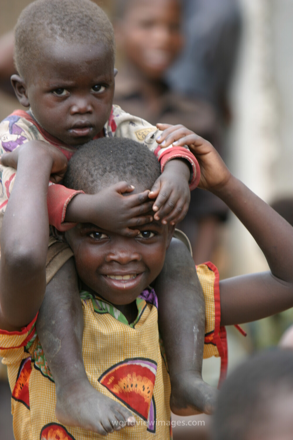 Baby in Malawi, Africa