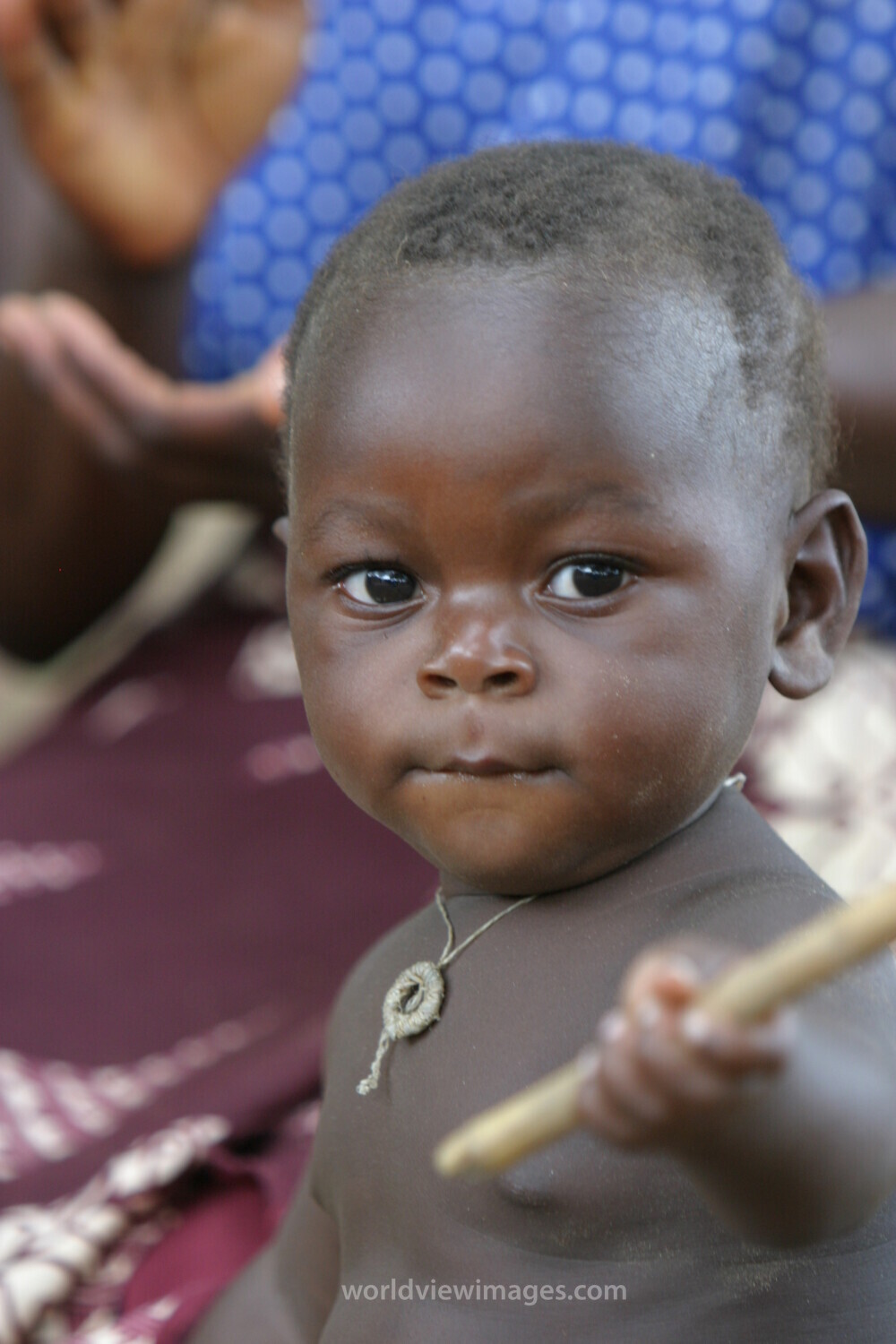 Baby in Malawi, Africa