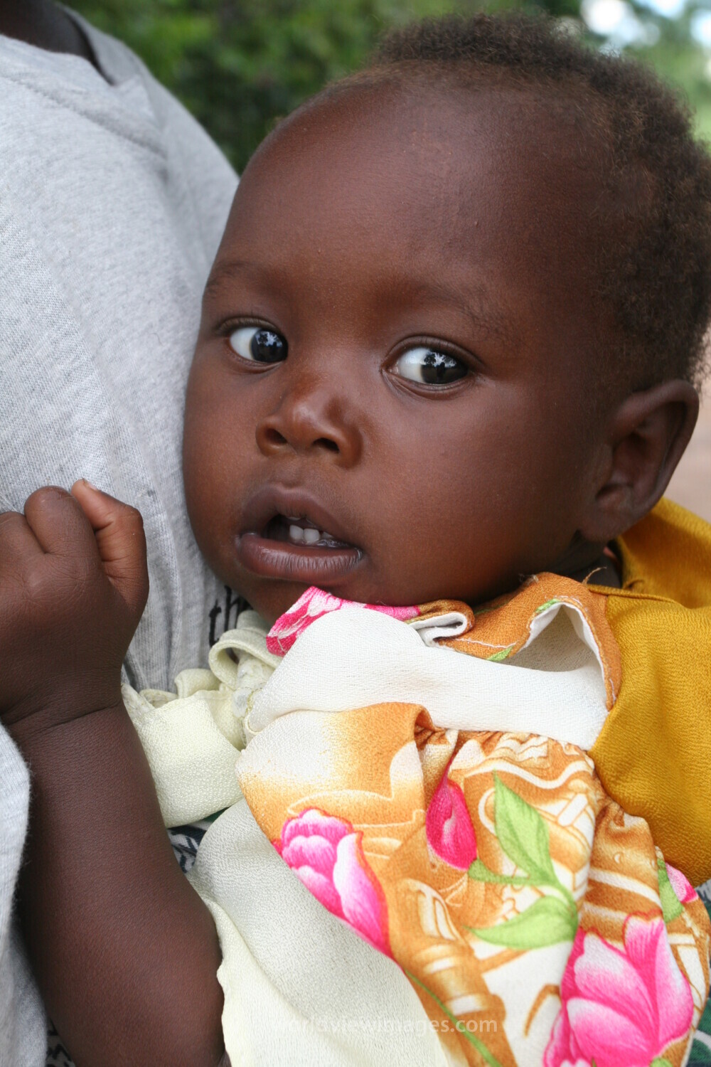 Baby in Malawi, Africa