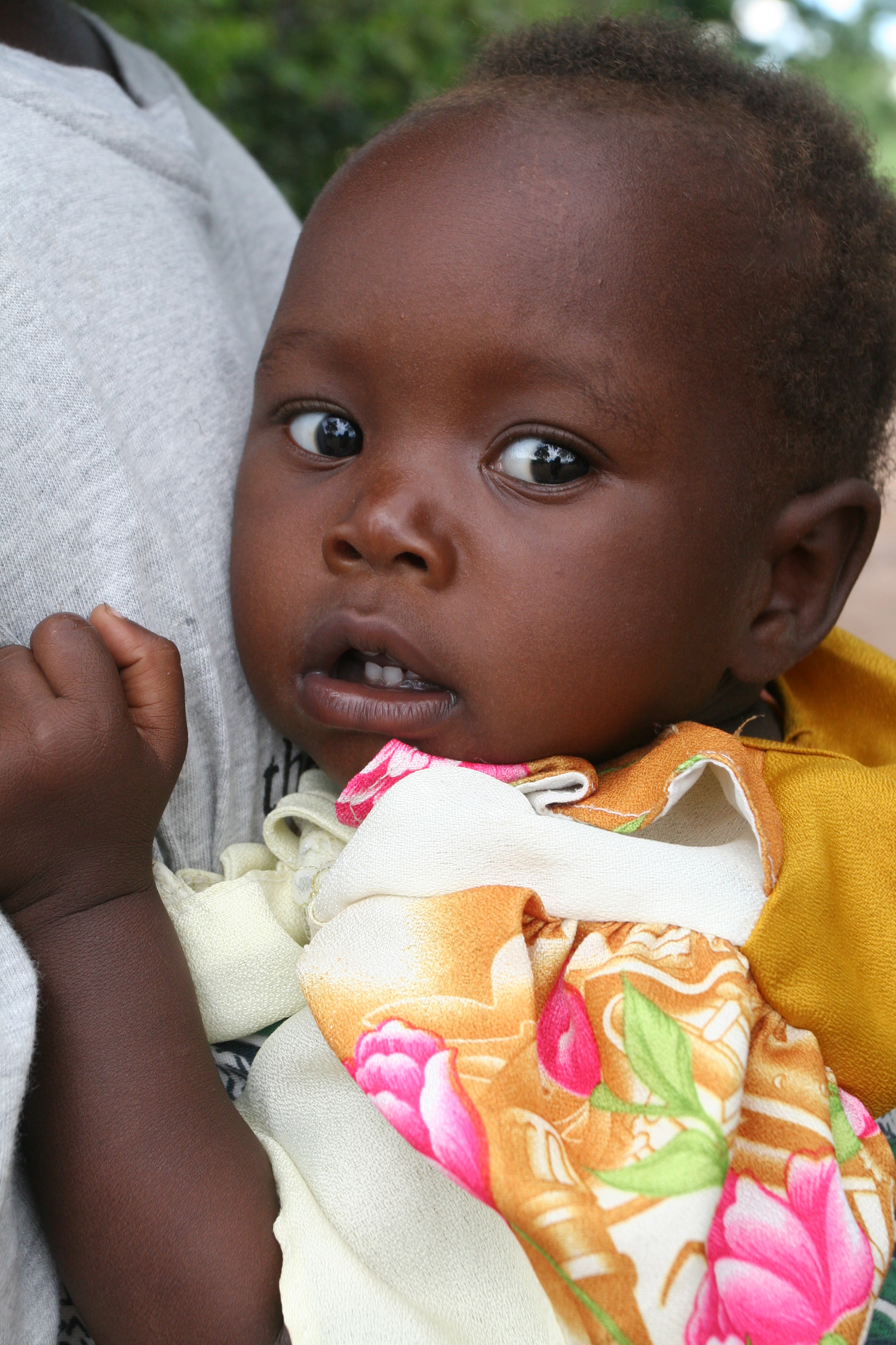 Baby in Malawi, Africa