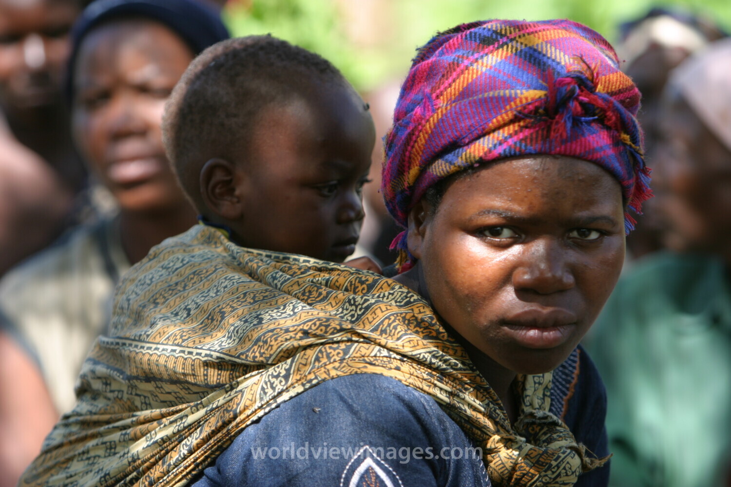Baby in Malawi, Africa