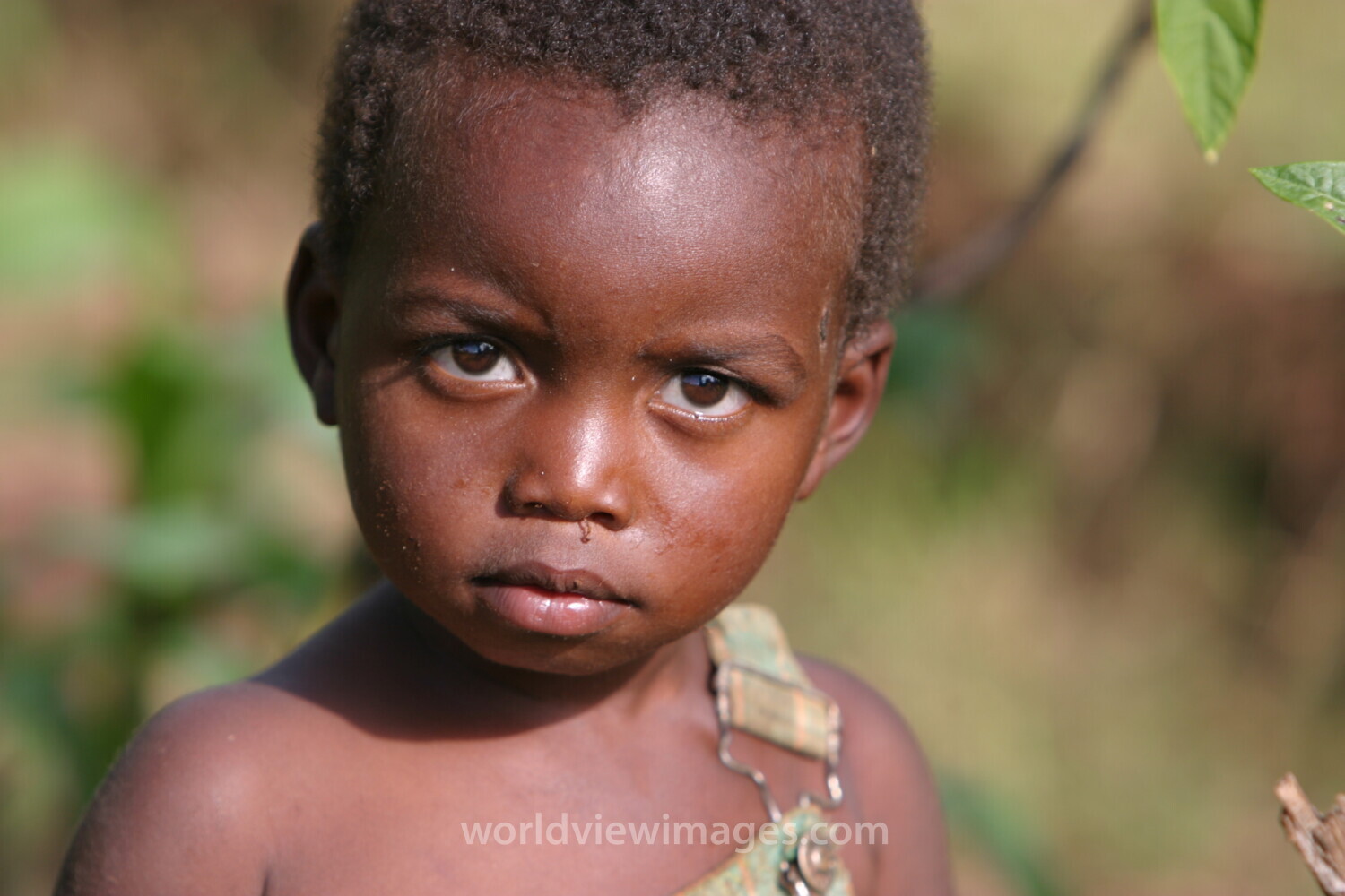 Baby in Malawi, Africa