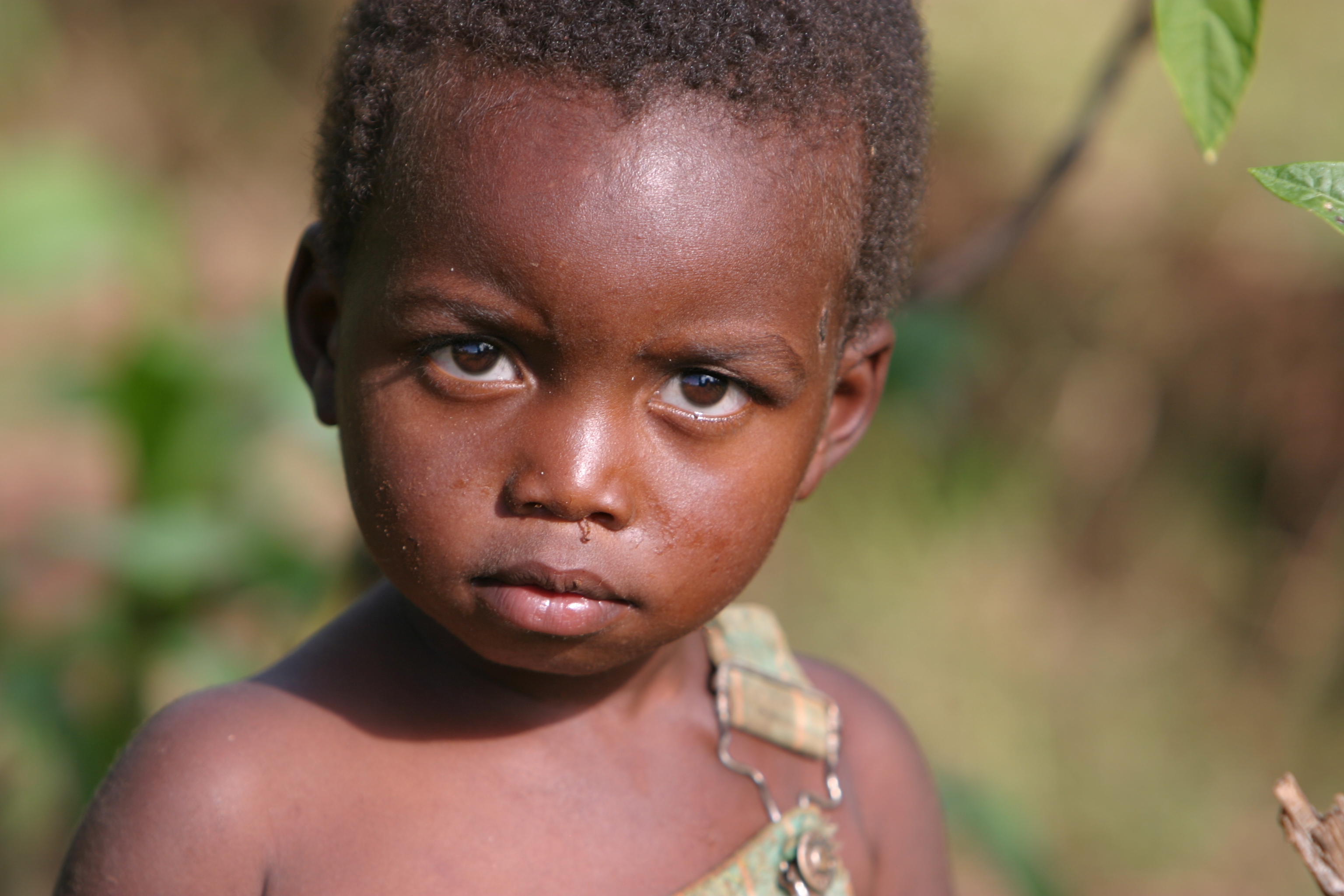 Baby in Malawi, Africa