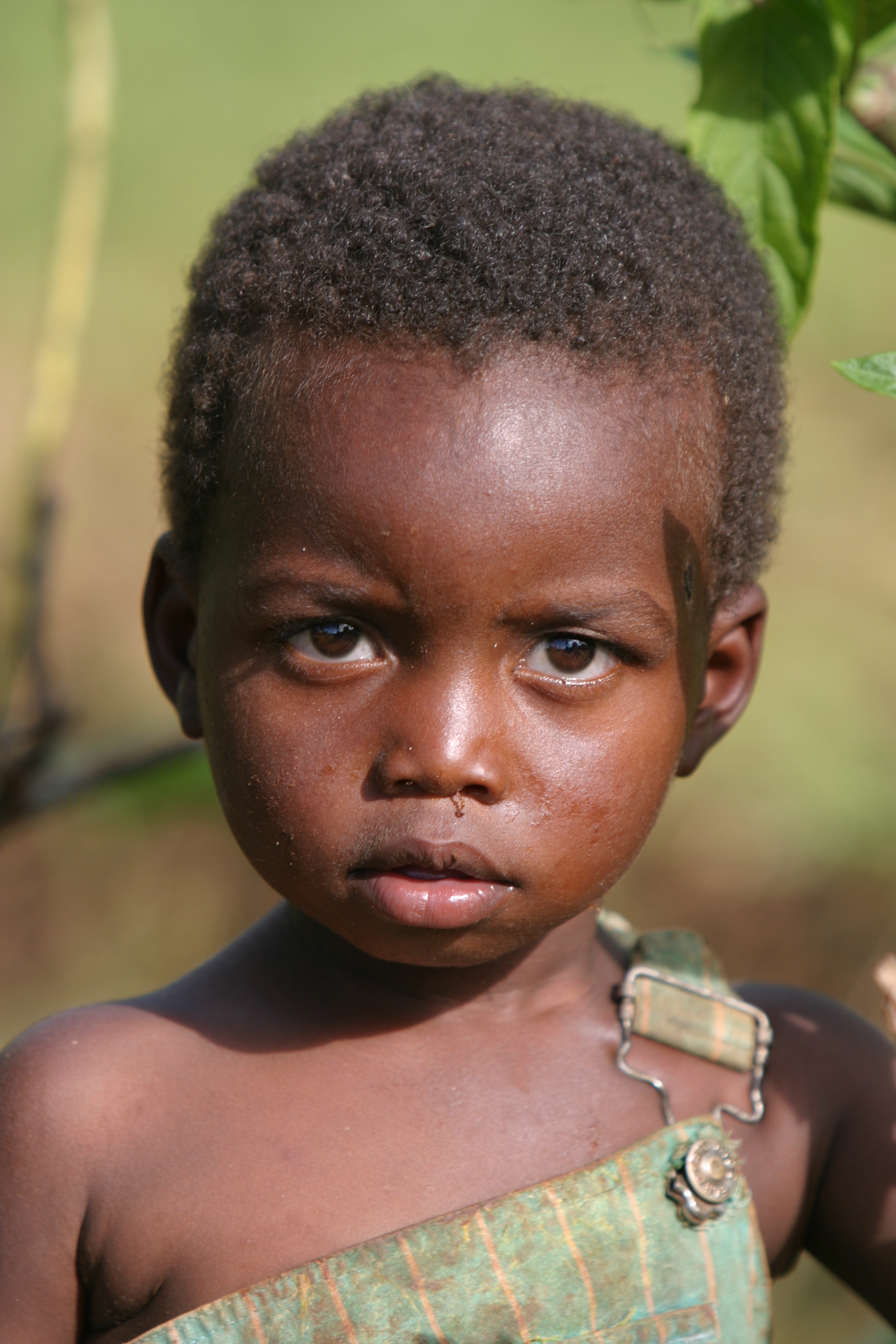 Baby in Malawi, Africa