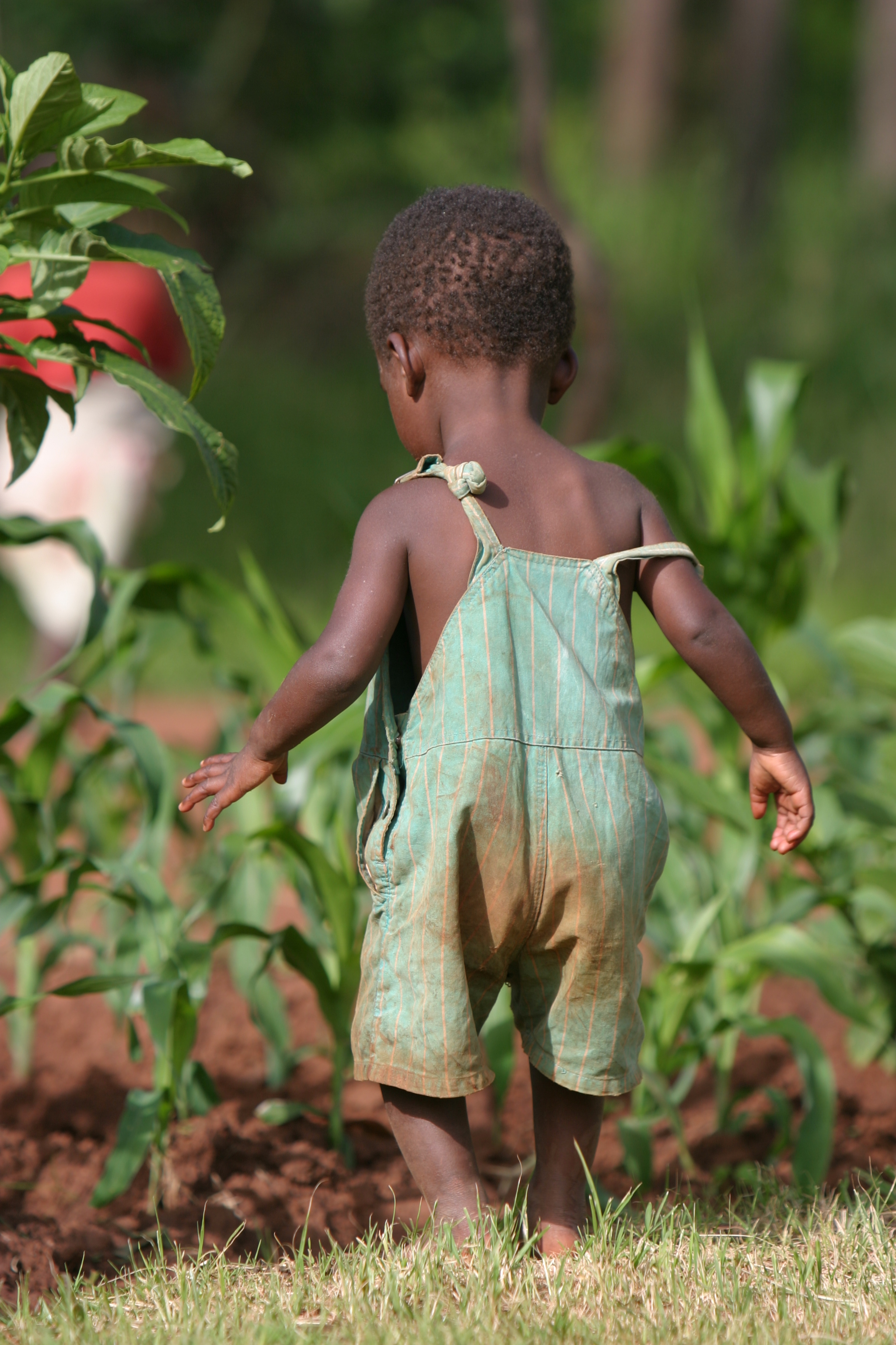 Baby in Malawi, Africa