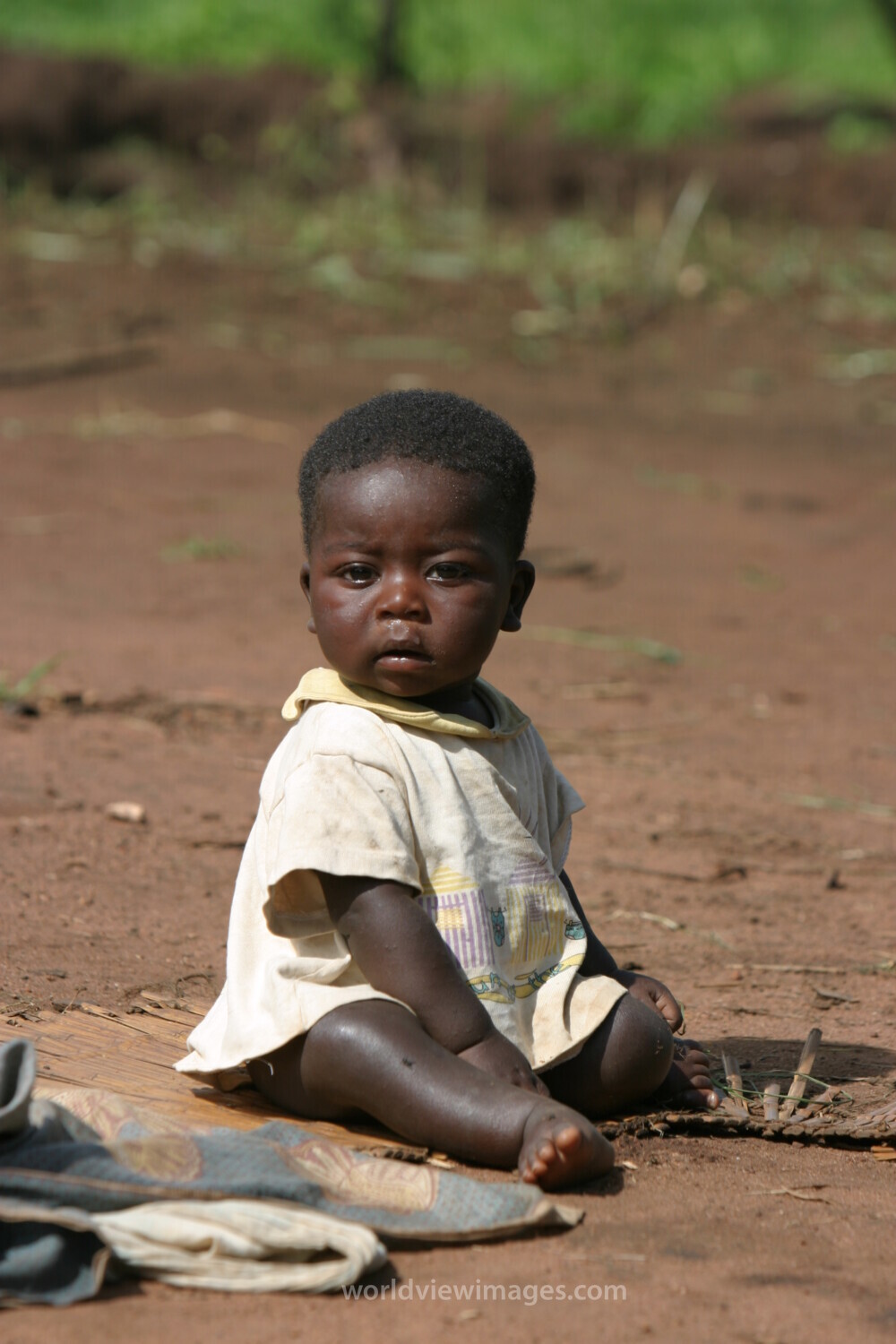 Baby in Malawi, Africa
