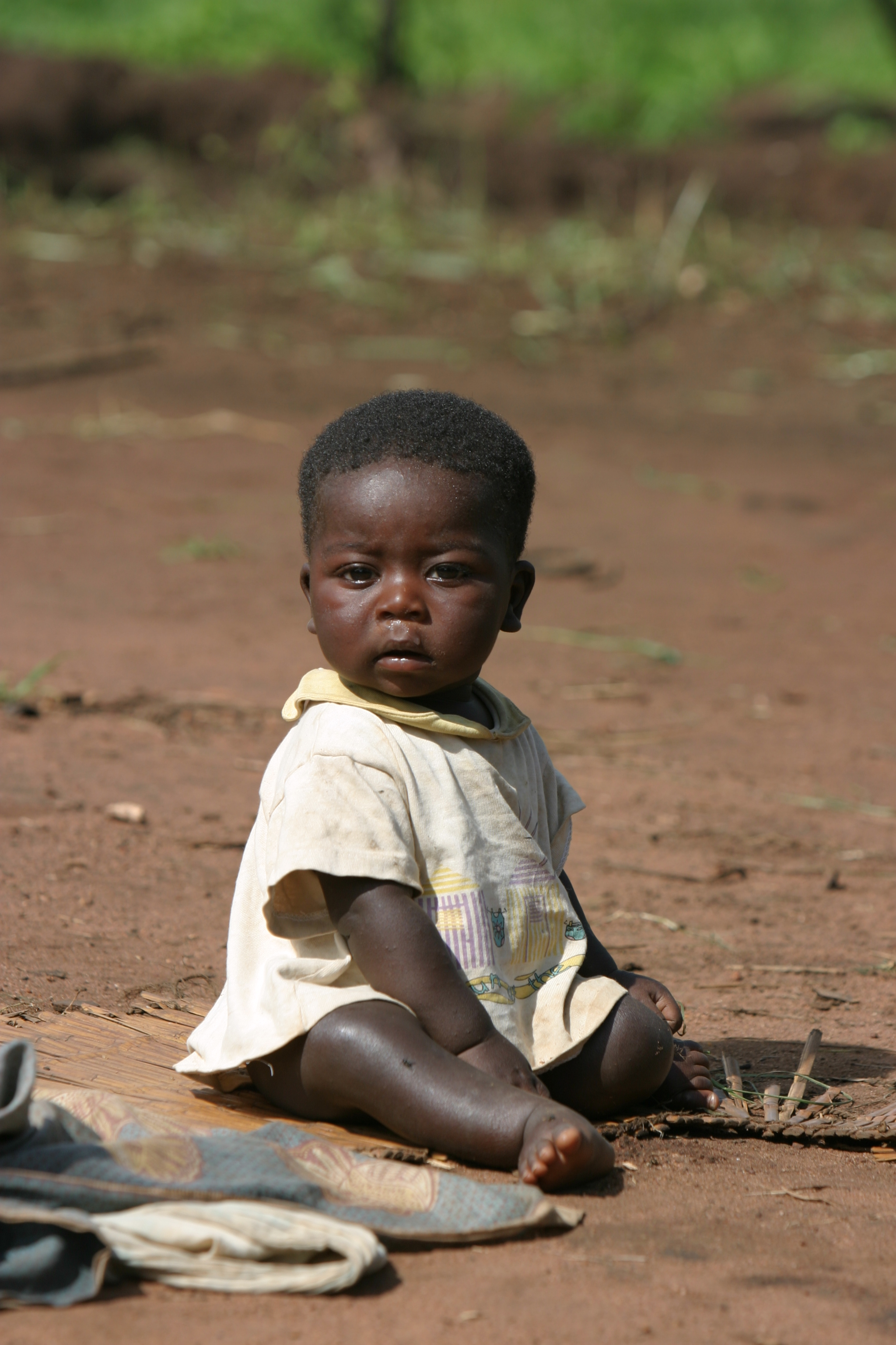 Baby in Malawi, Africa