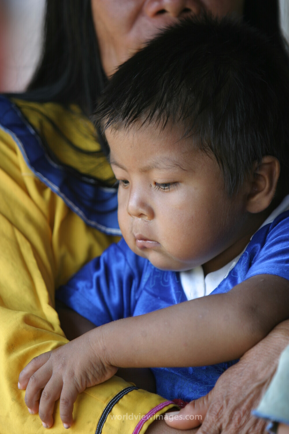 Amerindian Baby in Peru
