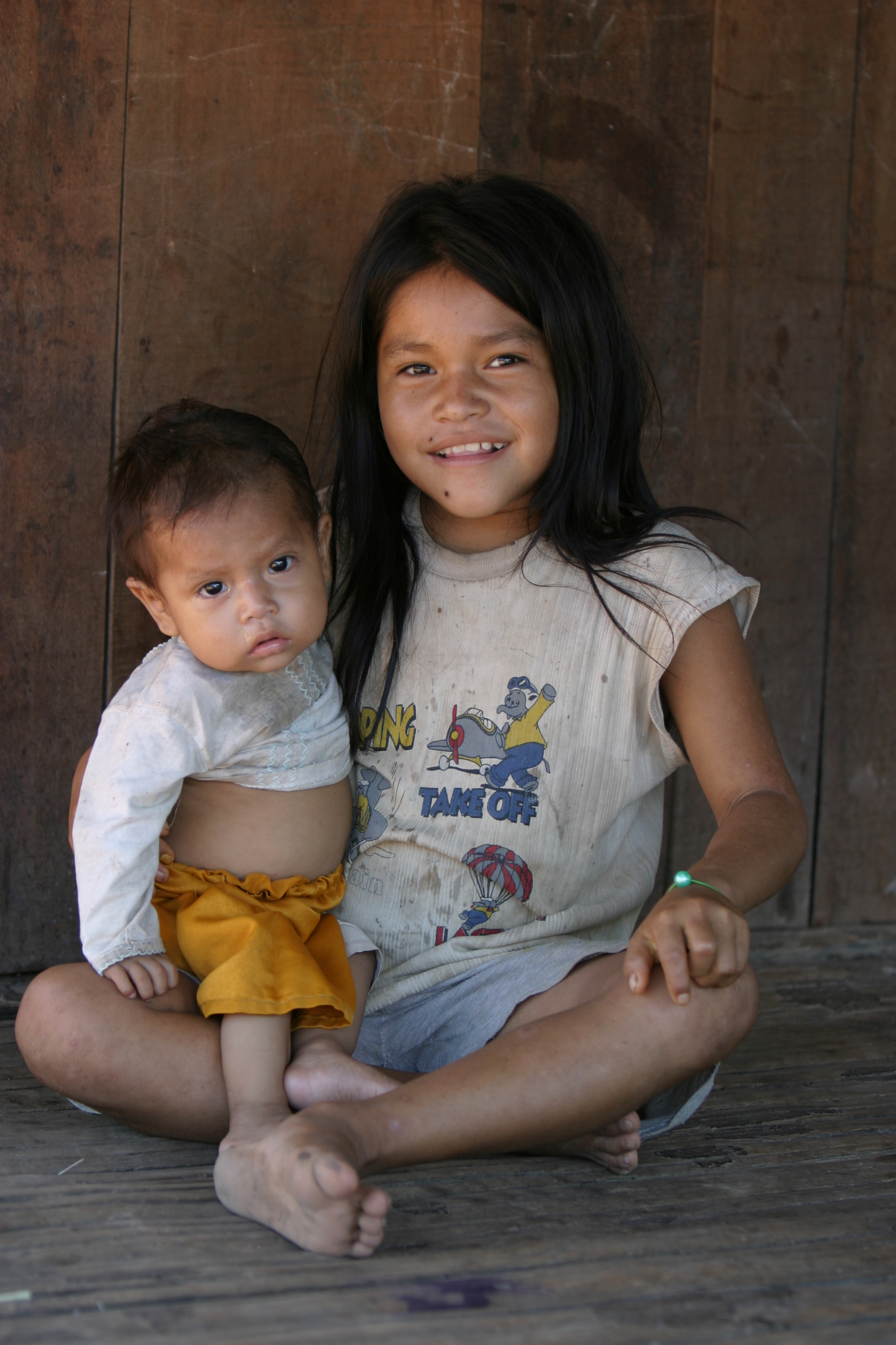 Amerindian Baby in Peru