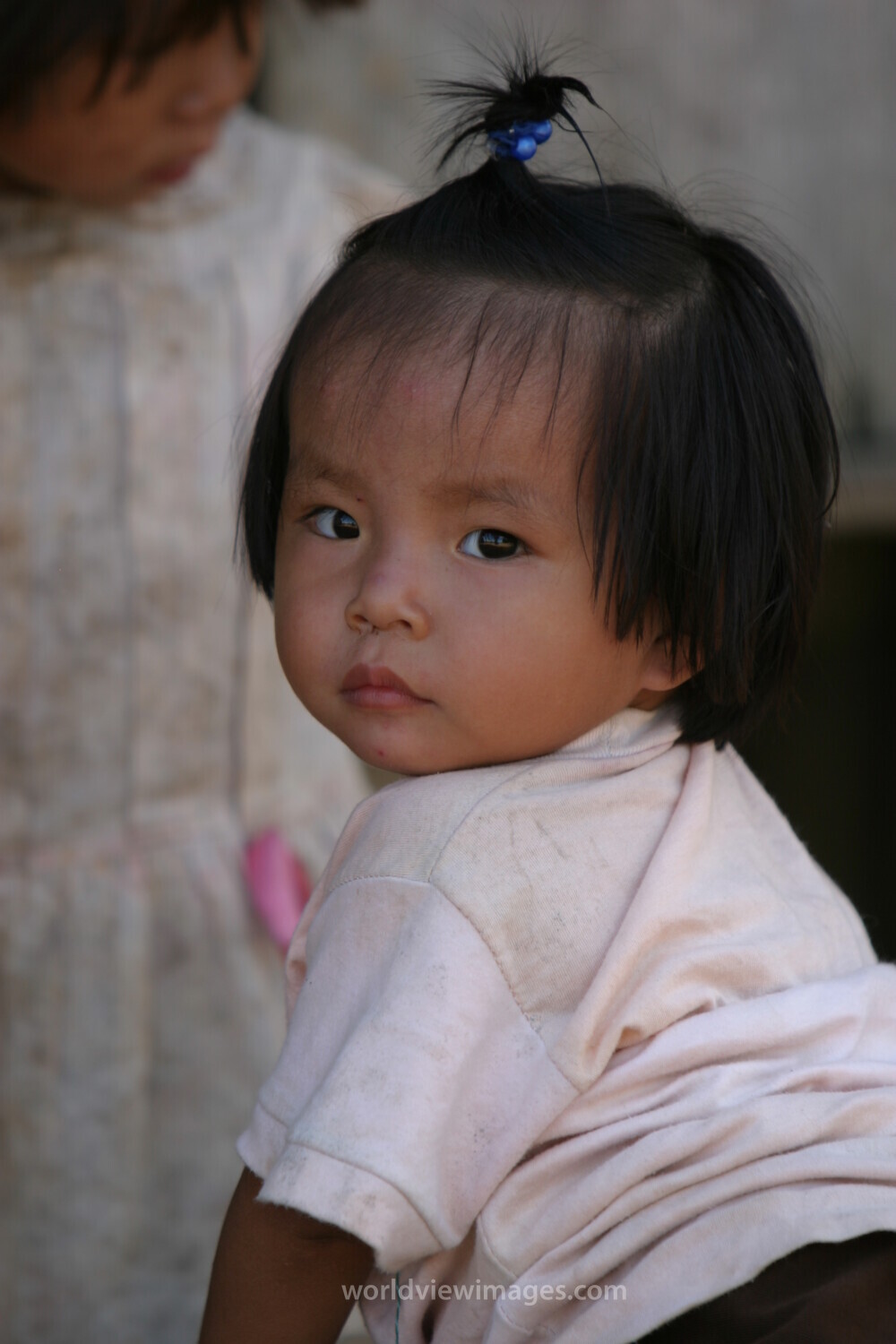 Amerindian Baby in Peru