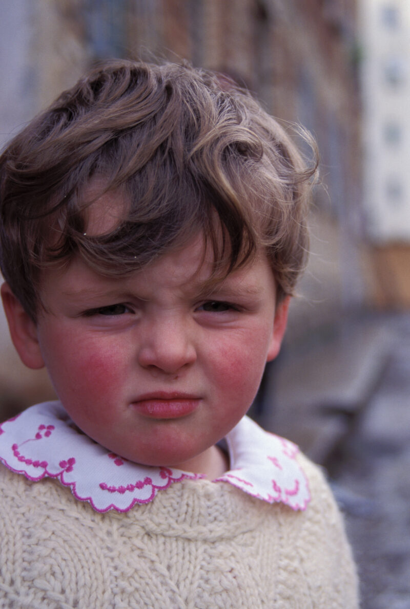 War Orphan in Bosnia — Child living at orphanage after losing parents in the war in Bosnia. — Bosnia, war, refugee, refugees, babies
