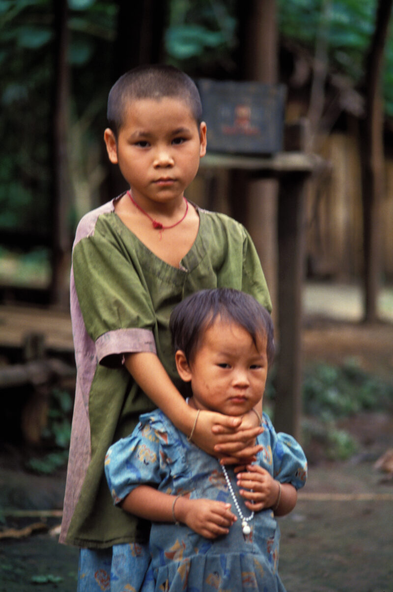 Karen Refugee Baby — Baby growing up in a Karen refugee camp in Thailand — Children, babies, faces, Thailand, Karen