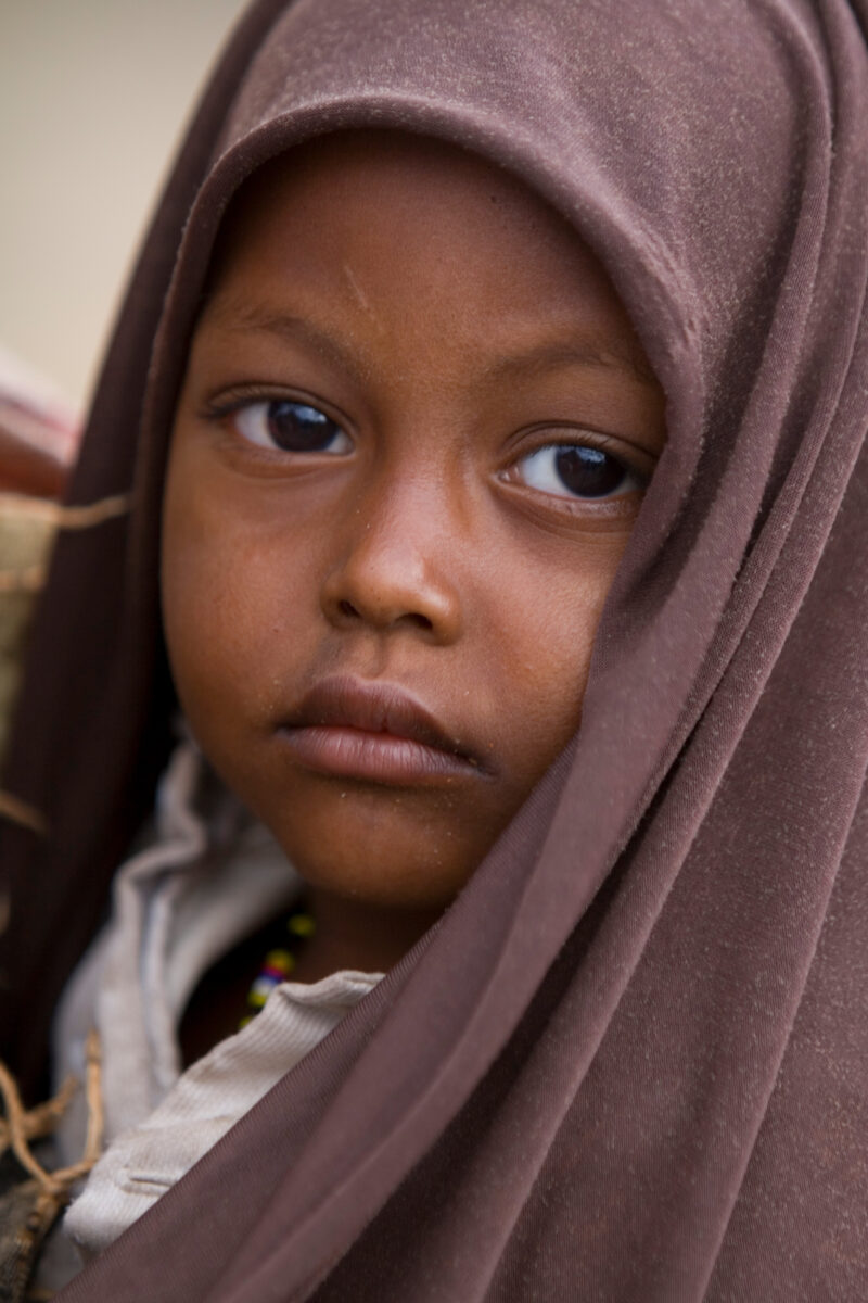 Baby in Ethiopia — Baby in Scarf in Ethiopia, Africa — Ethiopia, Africa, African, Africans, Ethiopian