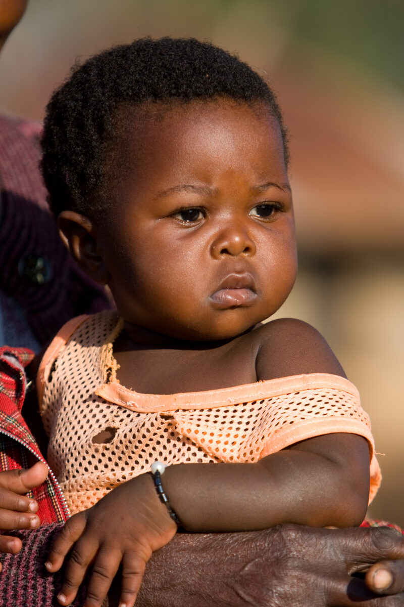 Baby in Kenya — Baby growing up in rural Kenya, Africa. — ADRA, AID, Africa, Assistance, Development