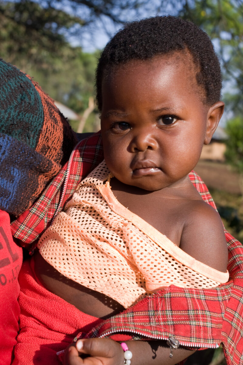 Baby in Kenya — Baby growing up in rural Kenya, Africa. — ADRA, AID, Africa, Assistance, Development