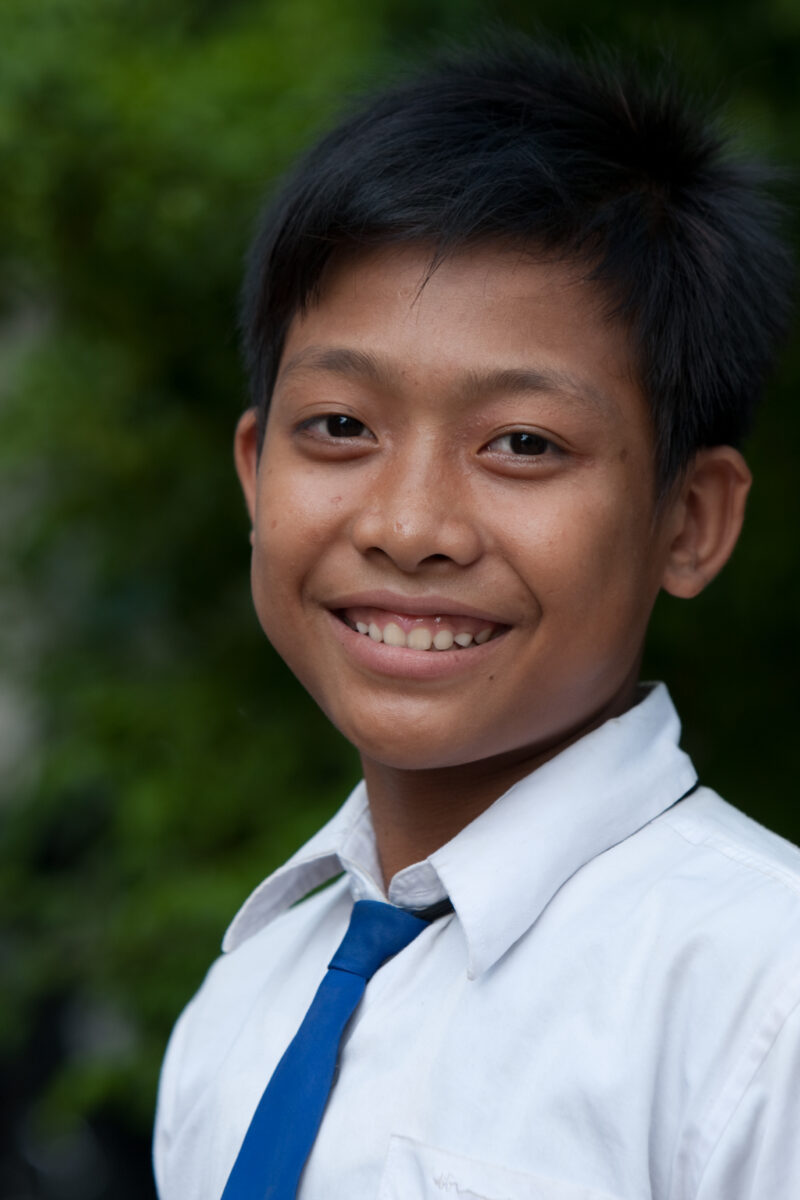 Boy In Cambodia — Stock image of young boy living in poverty in Rural Cambodia — Cambodia, Boy, boys, poverty, child