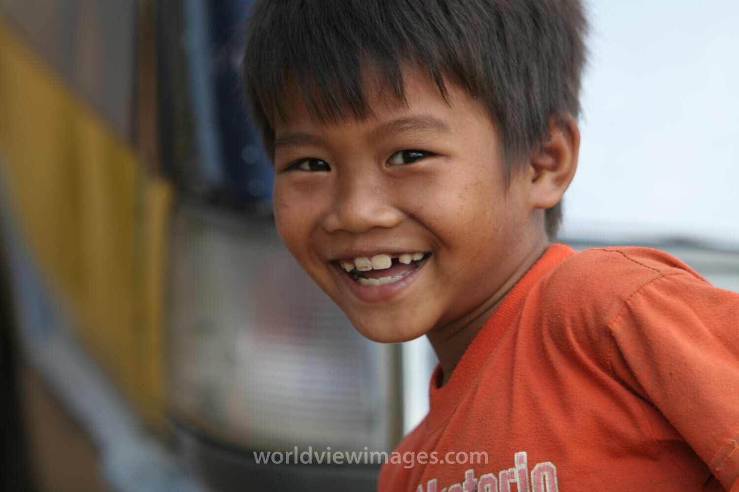 Boy In Cambodia
