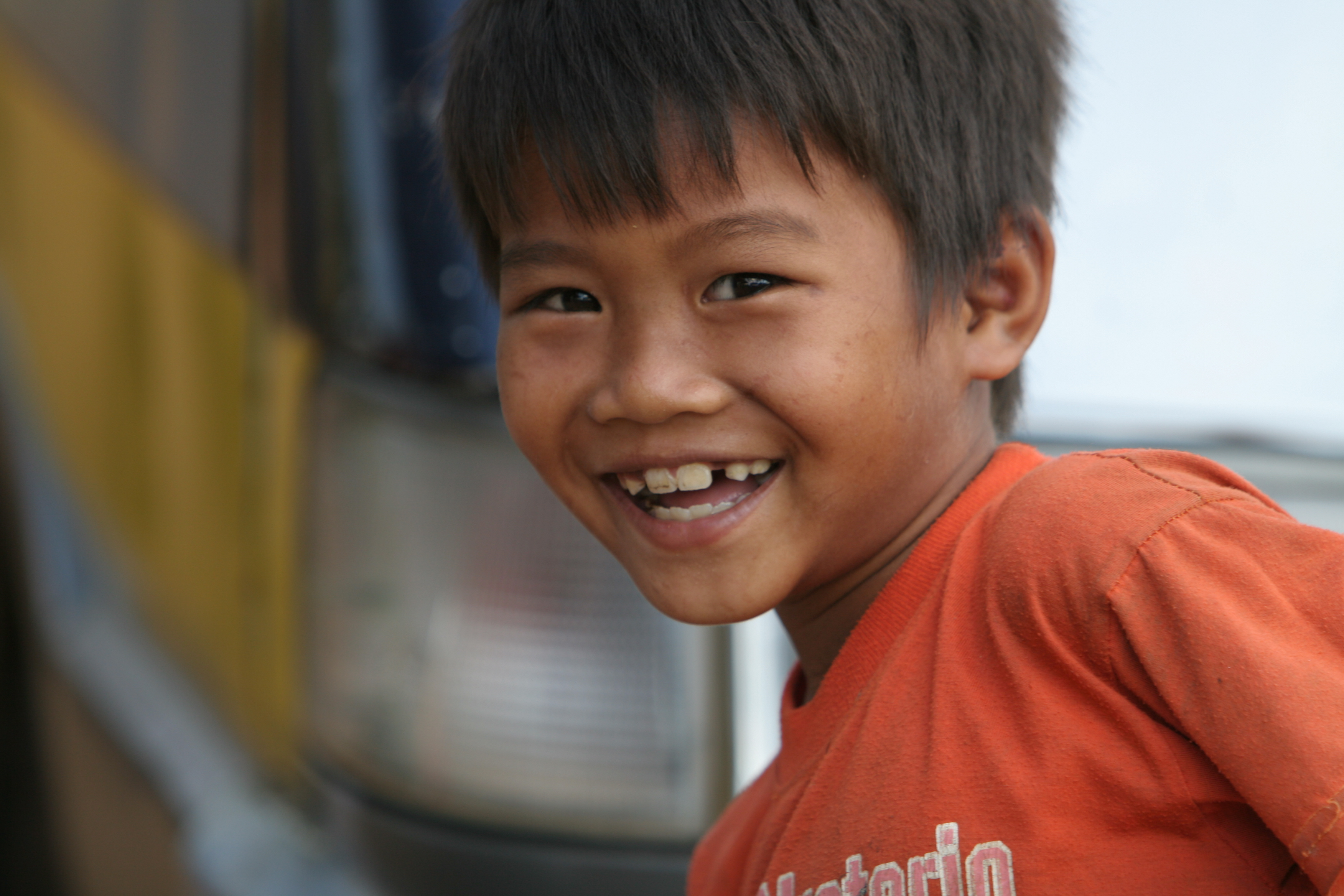 Boy In Cambodia