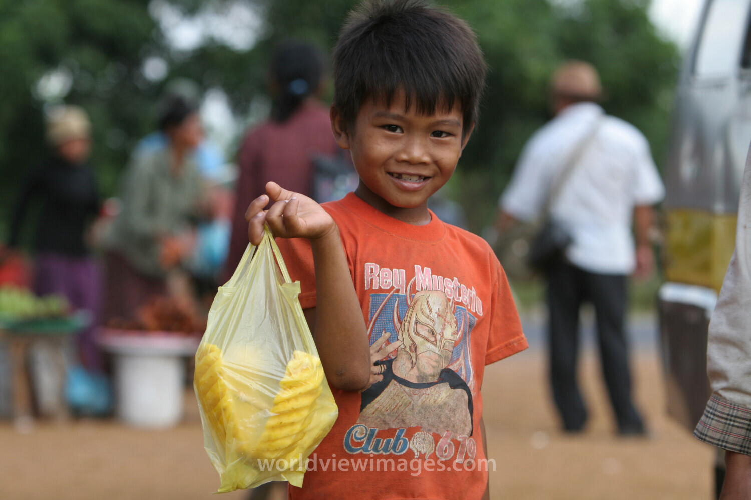 Boy In Cambodia