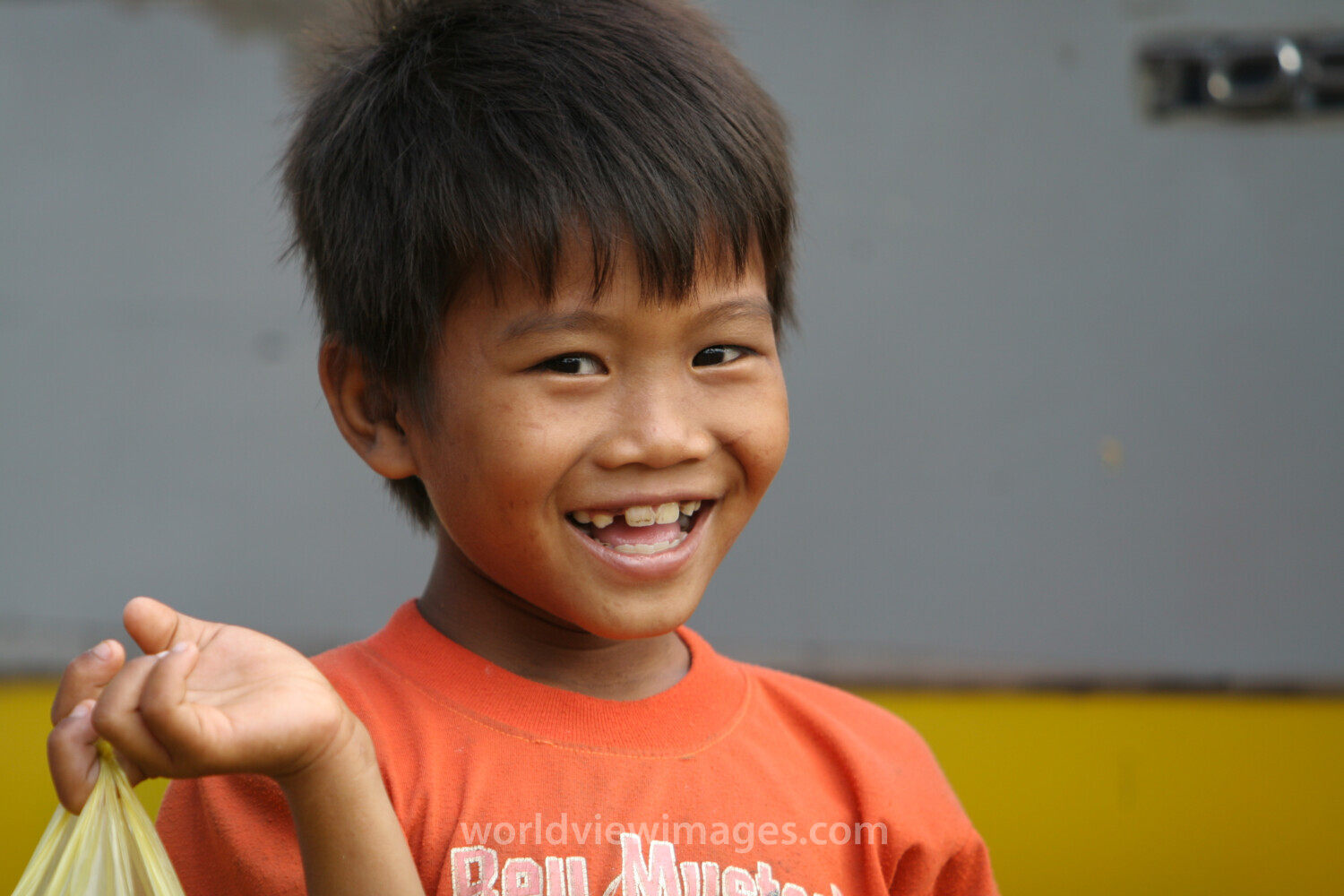 Boy In Cambodia