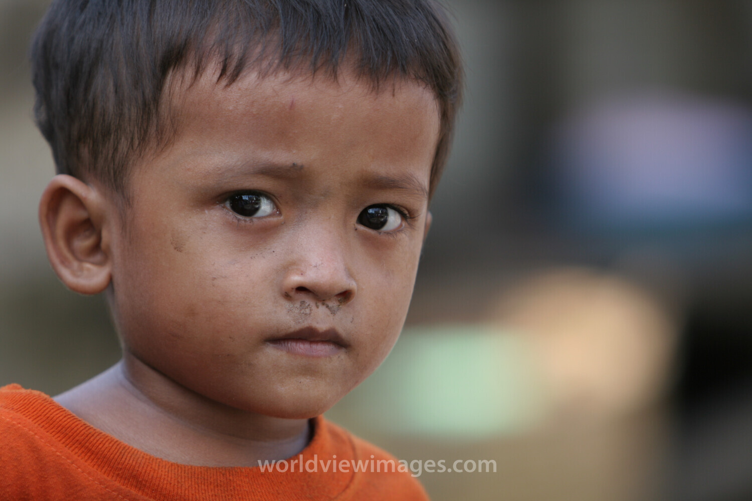 Boy In Cambodia