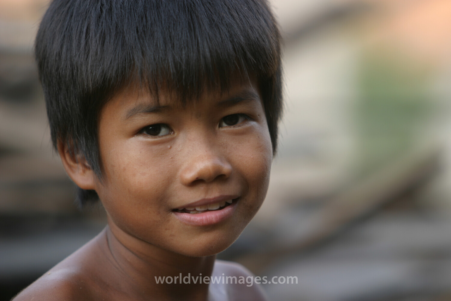 Boy In Cambodia