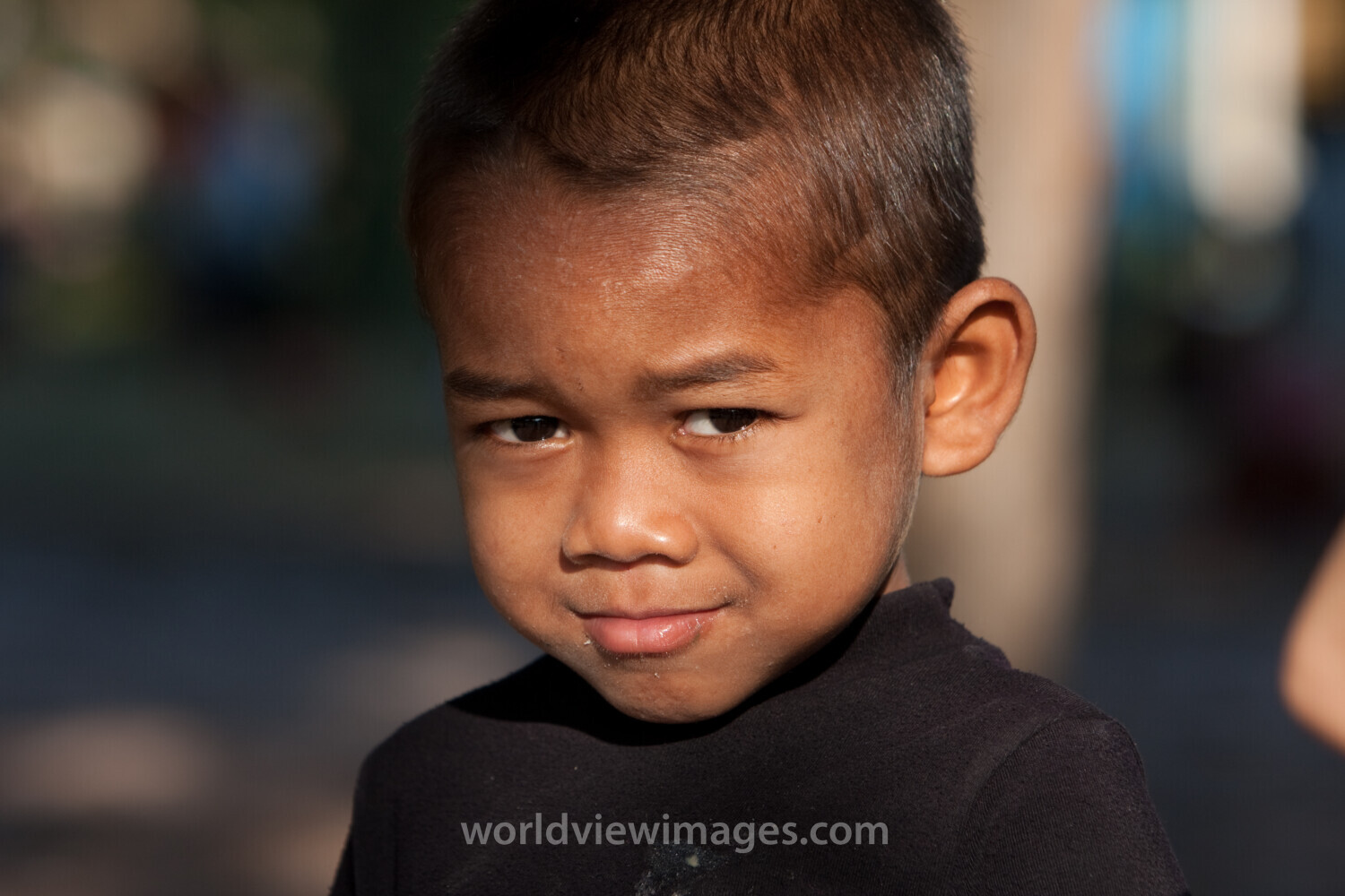Boy In Cambodia