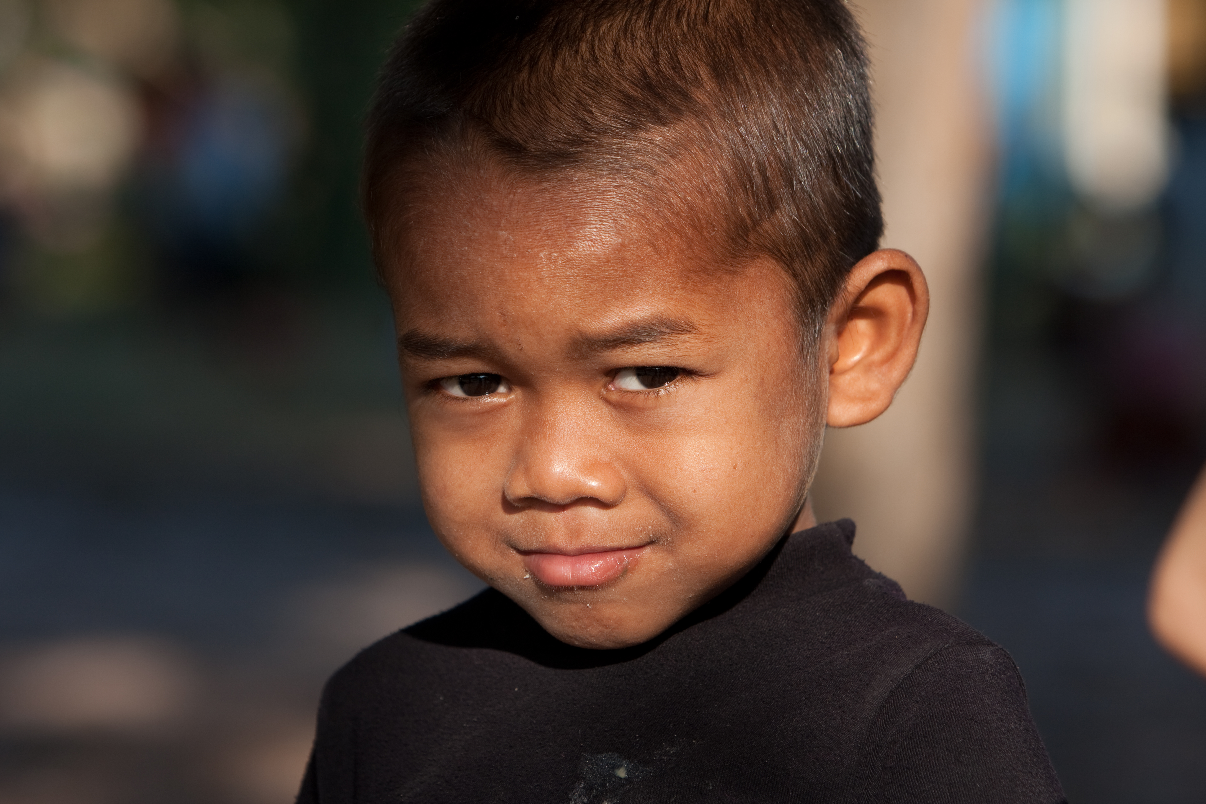 Boy In Cambodia