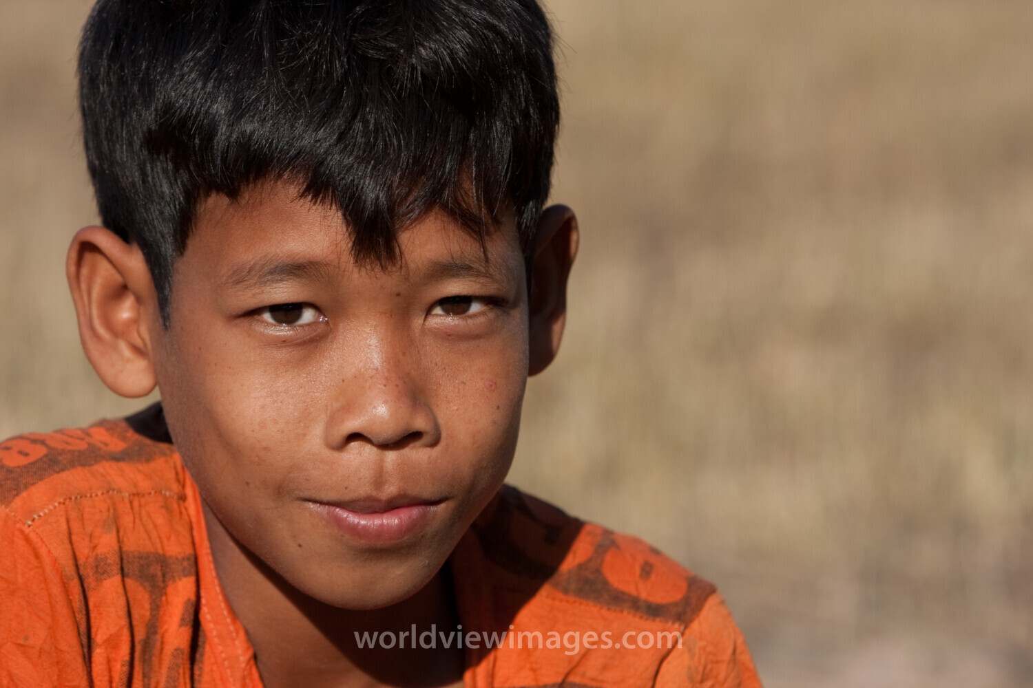 Boy In Cambodia