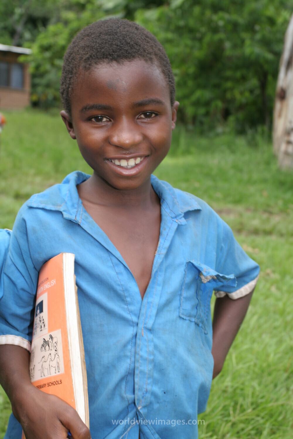 Boy in Malawi