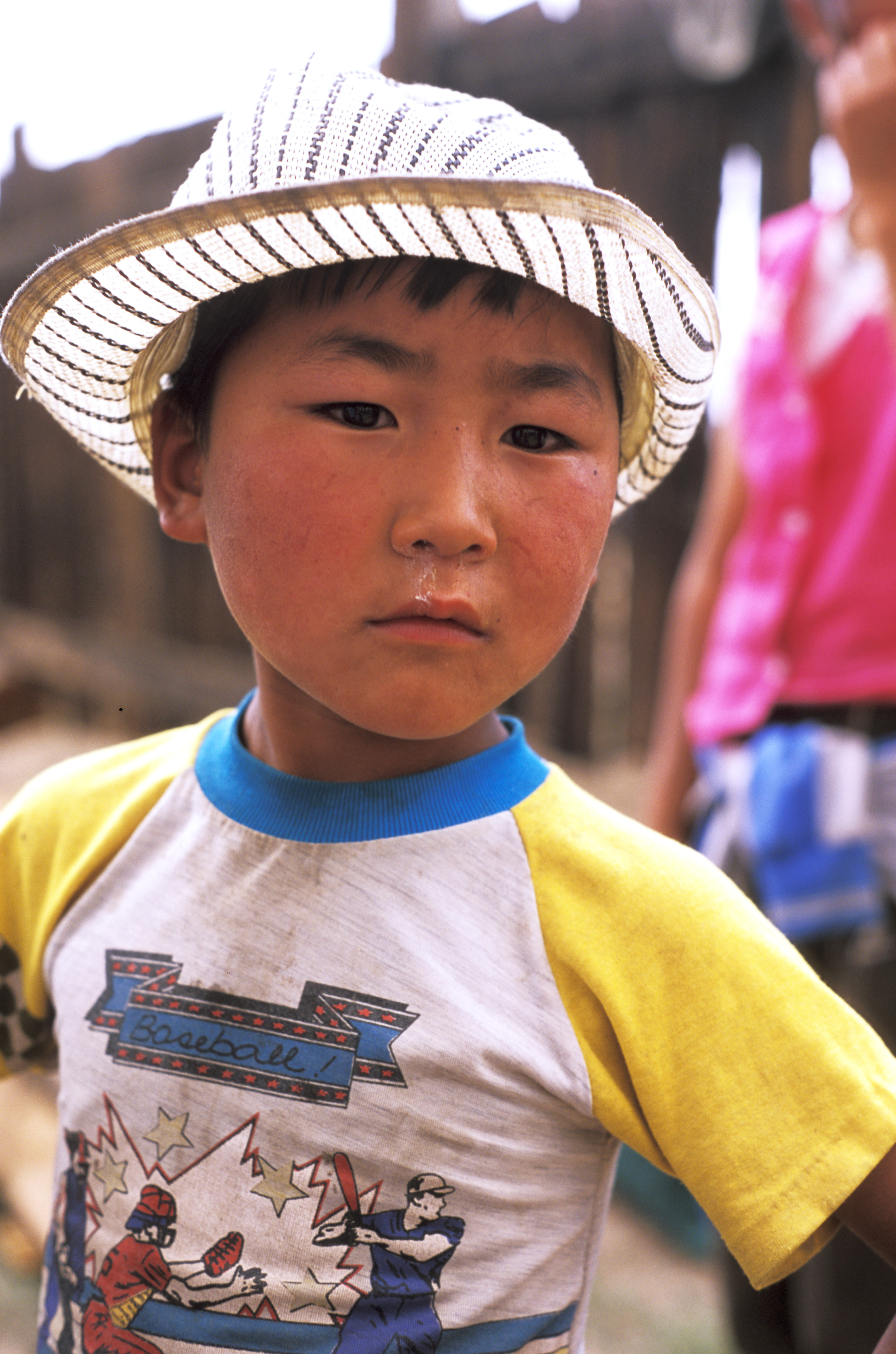 Boy in Mongolia