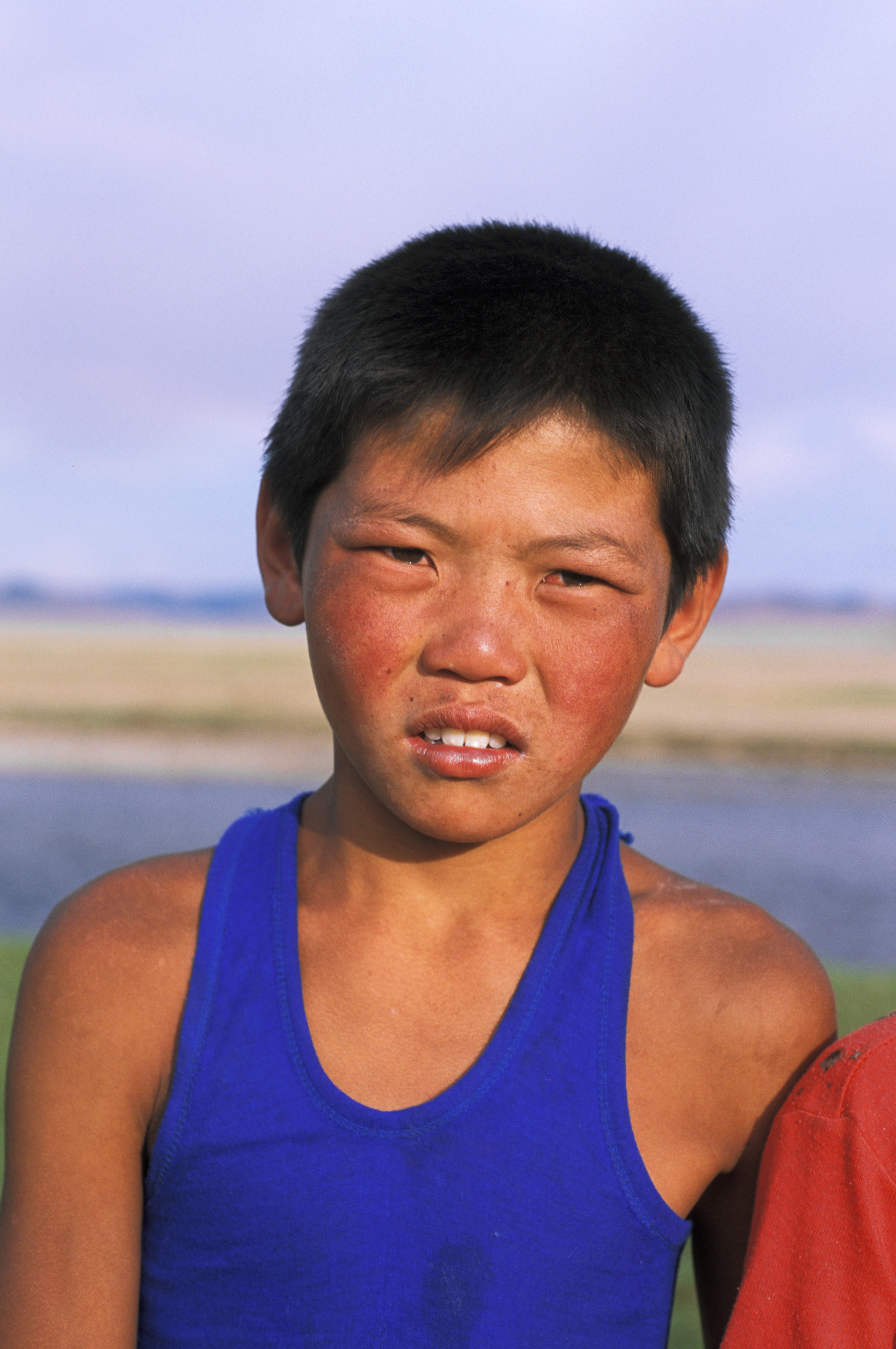 Boy in Mongolia