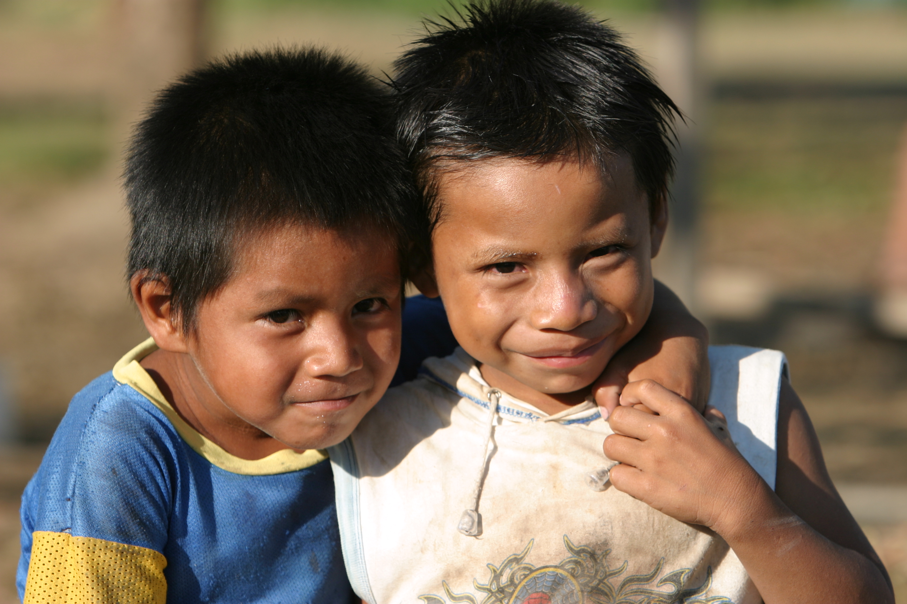 Boys in Peru
