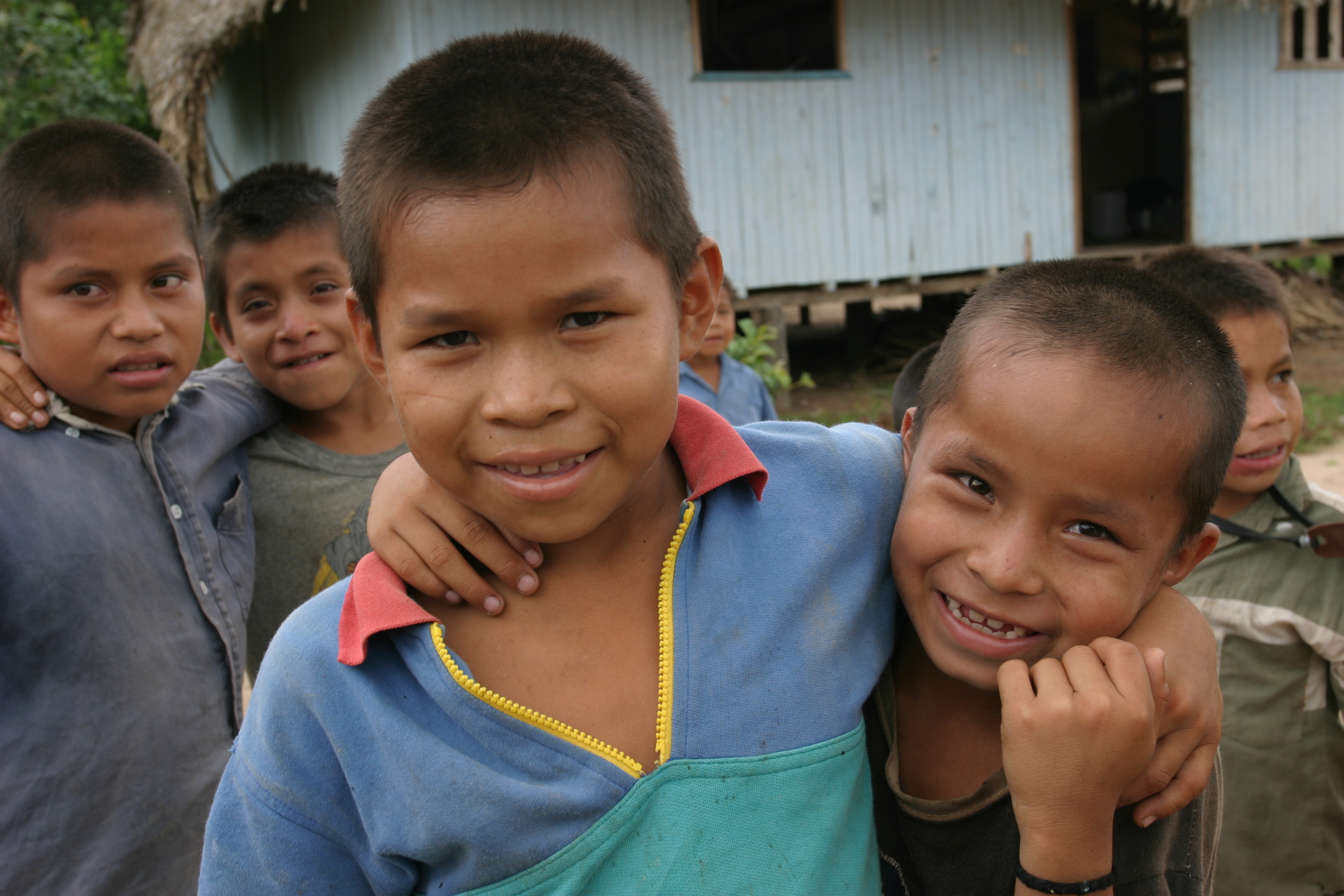 Boys in Peru