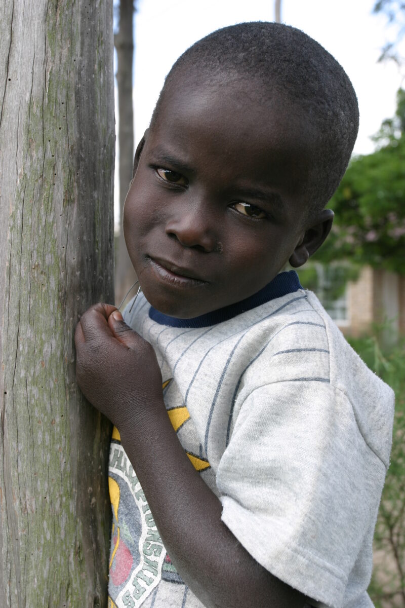 Boy in Rwanda — Boys growing up in a poor rural region of Rwanda after the return of refugees after the genocide. — Rwanda, boy, boys, child, children