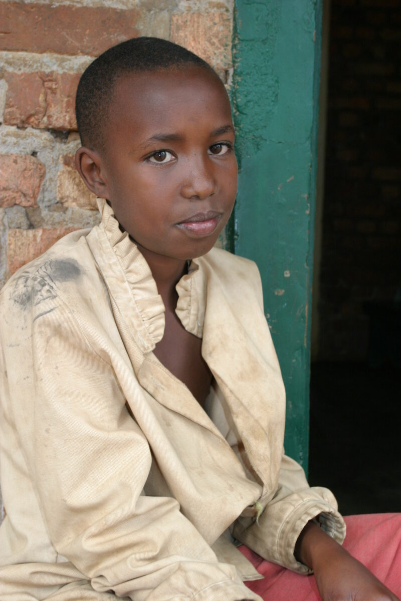 Boy in Rwanda — Boys growing up in a poor rural region of Rwanda after the return of refugees after the genocide. — Rwanda, boy, boys, child, children