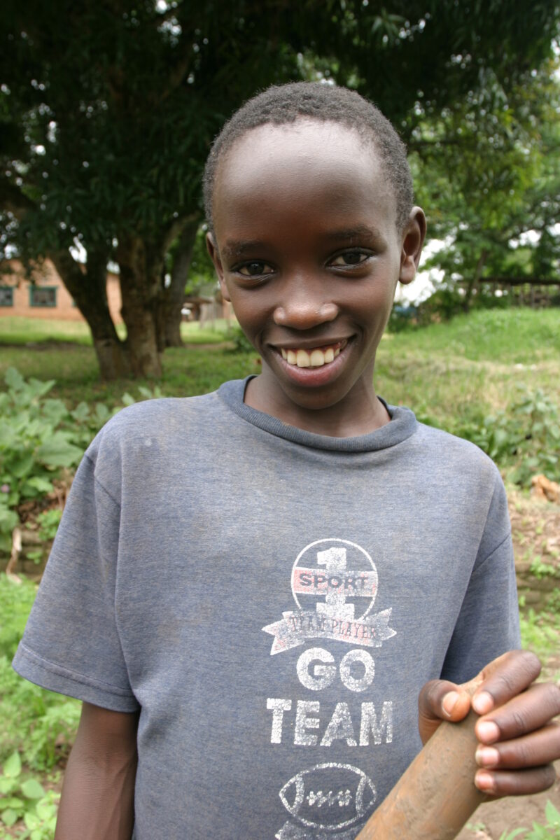 Boy in Rwanda — Boys growing up in a poor rural region of Rwanda after the return of refugees after the genocide. — Rwanda, boy, boys, child, children