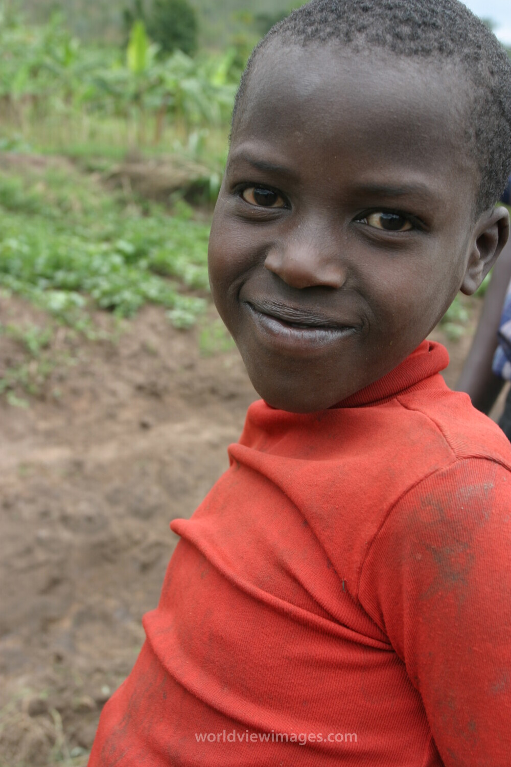 Boy in Rwanda