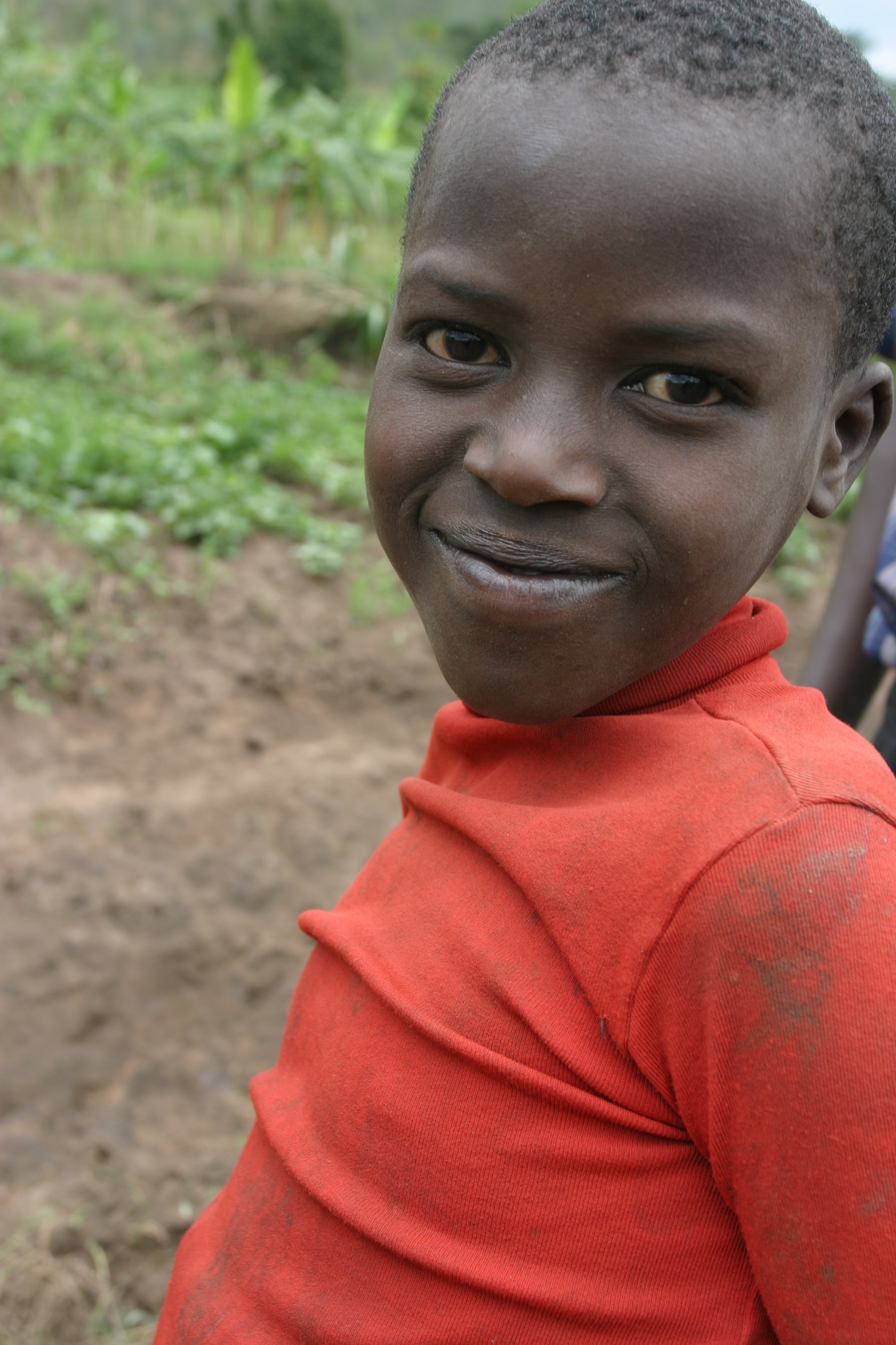 Boy in Rwanda