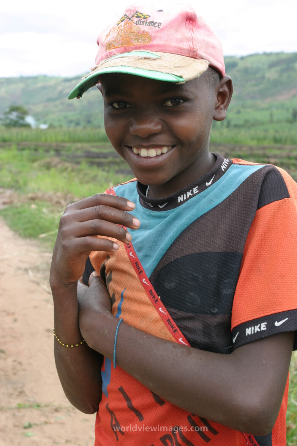 Boy in Rwanda