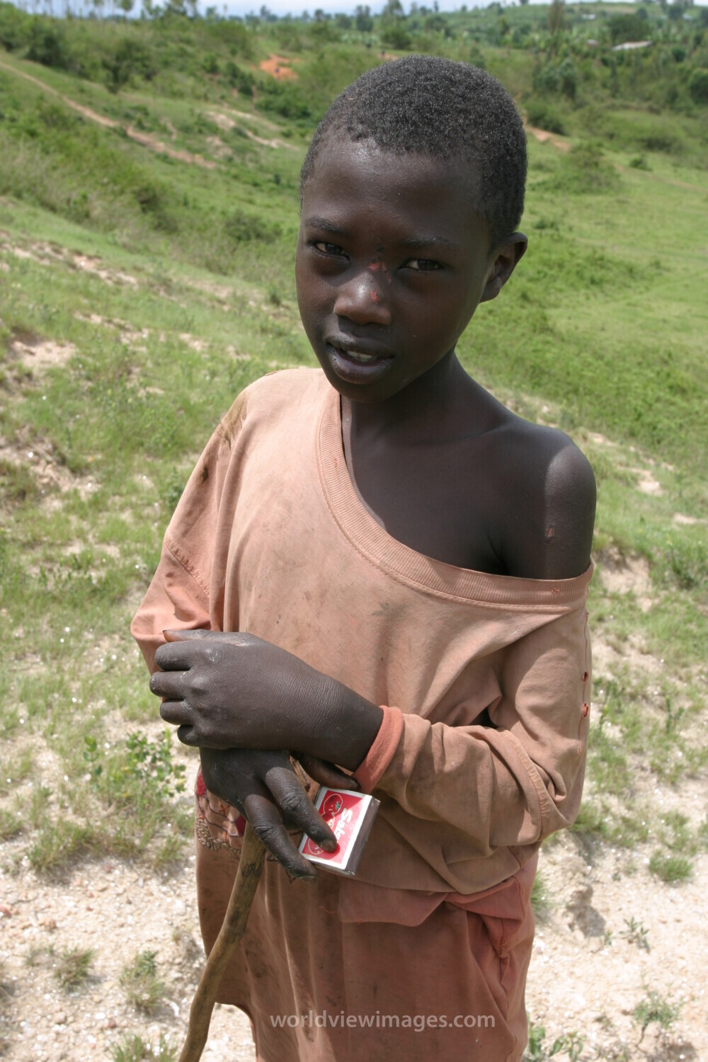 Boy in Rwanda