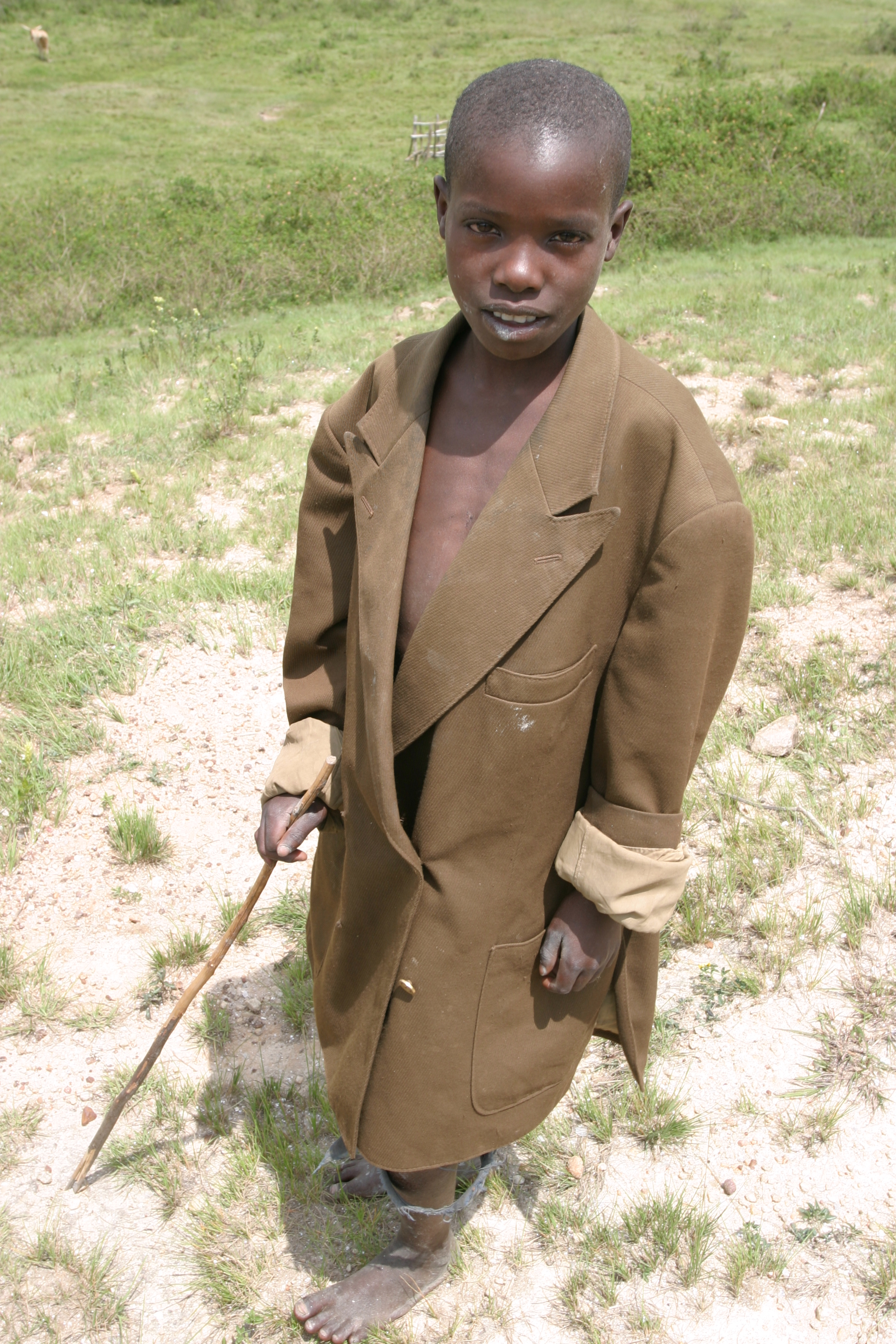 Boy in Rwanda