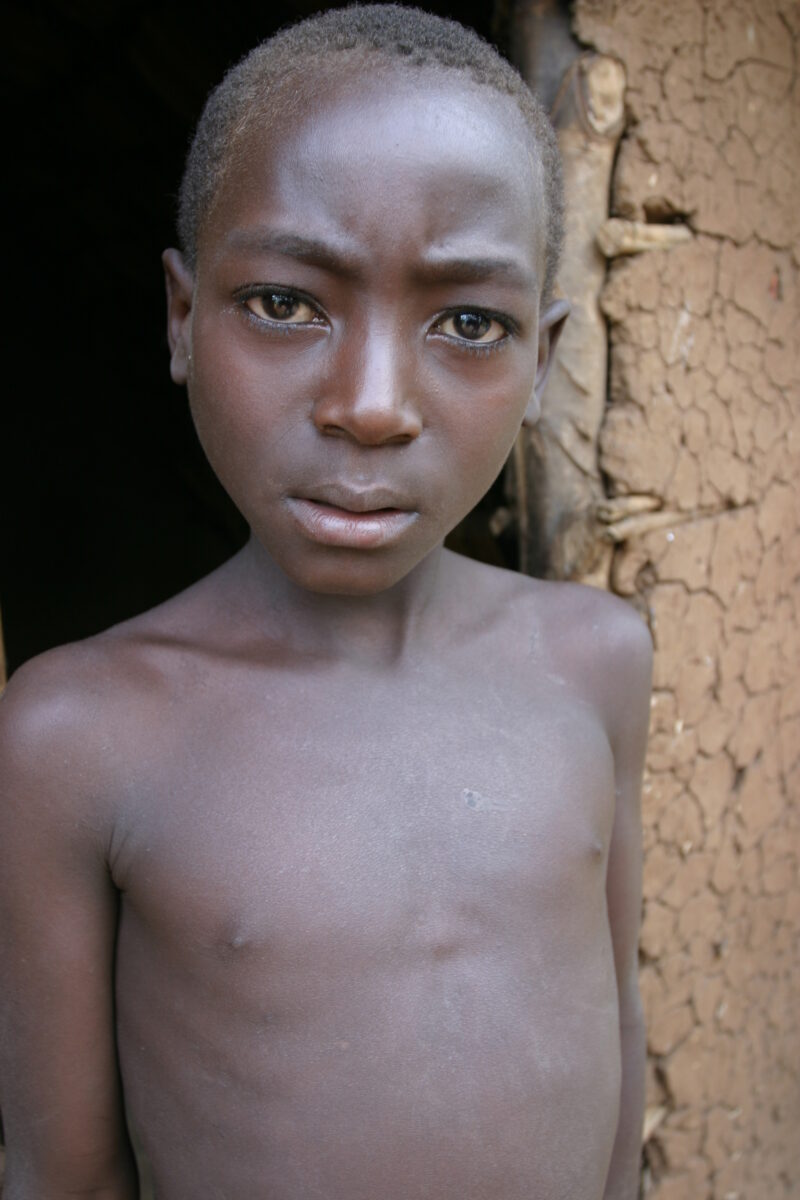 Boy in Rwanda — Boys growing up in a poor rural region of Rwanda after the return of refugees after the genocide. — Rwanda, boy, boys, child, children