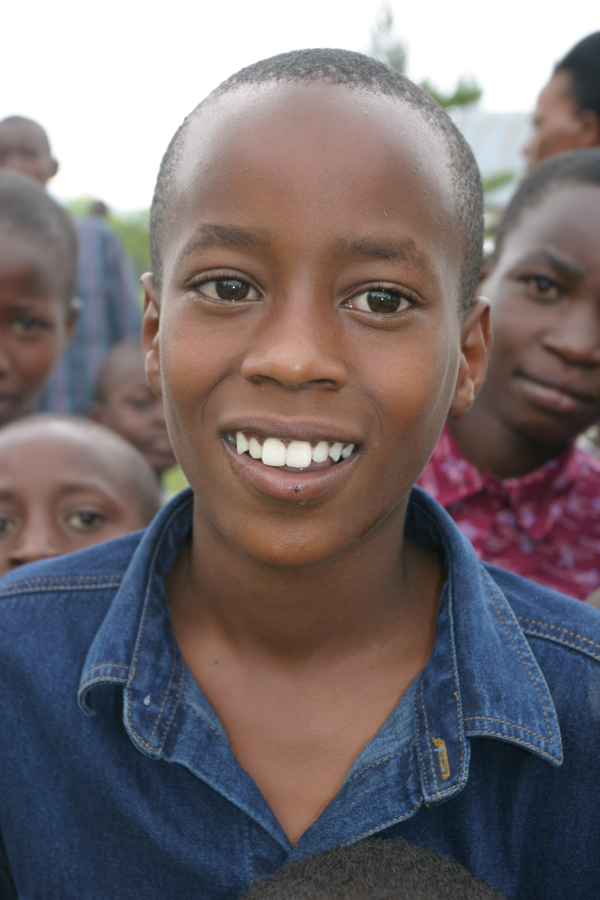 Boy in Rwanda